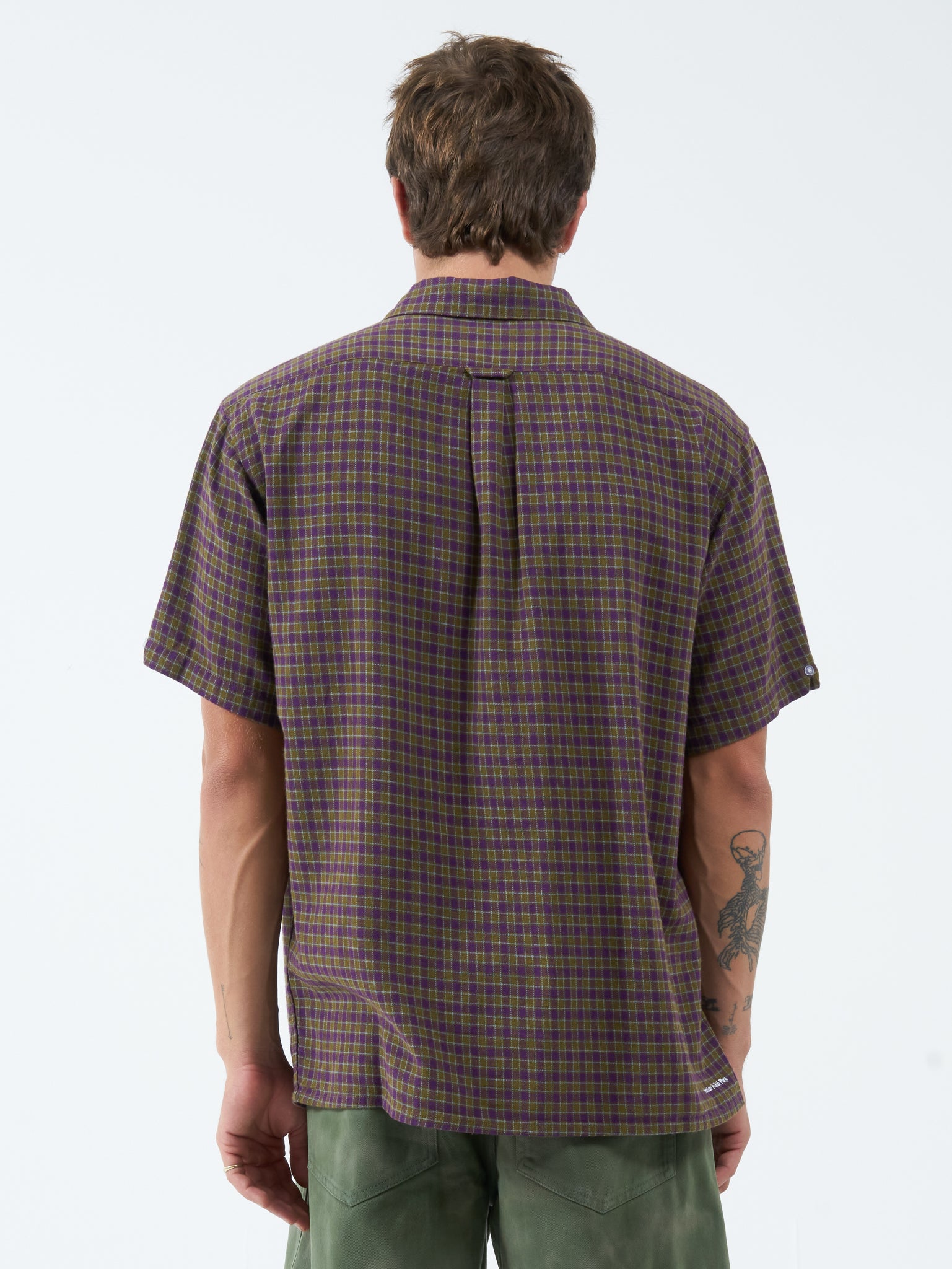 Cadet Short Sleeve Shirt - Rain Drum