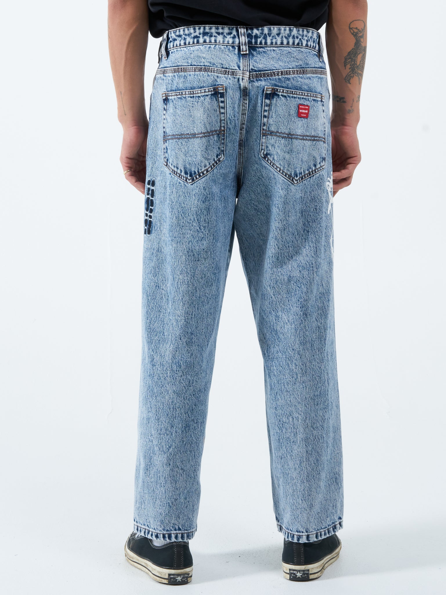 Big Lounger Slim Odds Jean - Acid Lightning