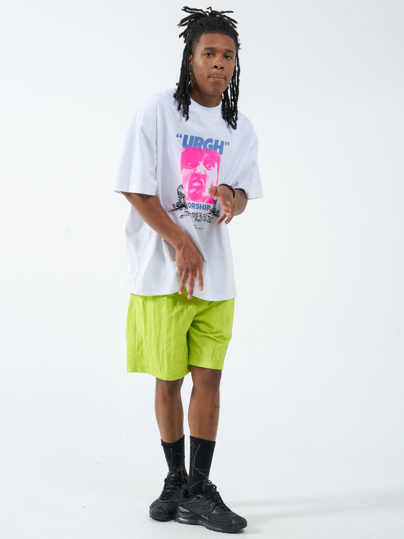 Icky Box Fit Oversize Tee - White