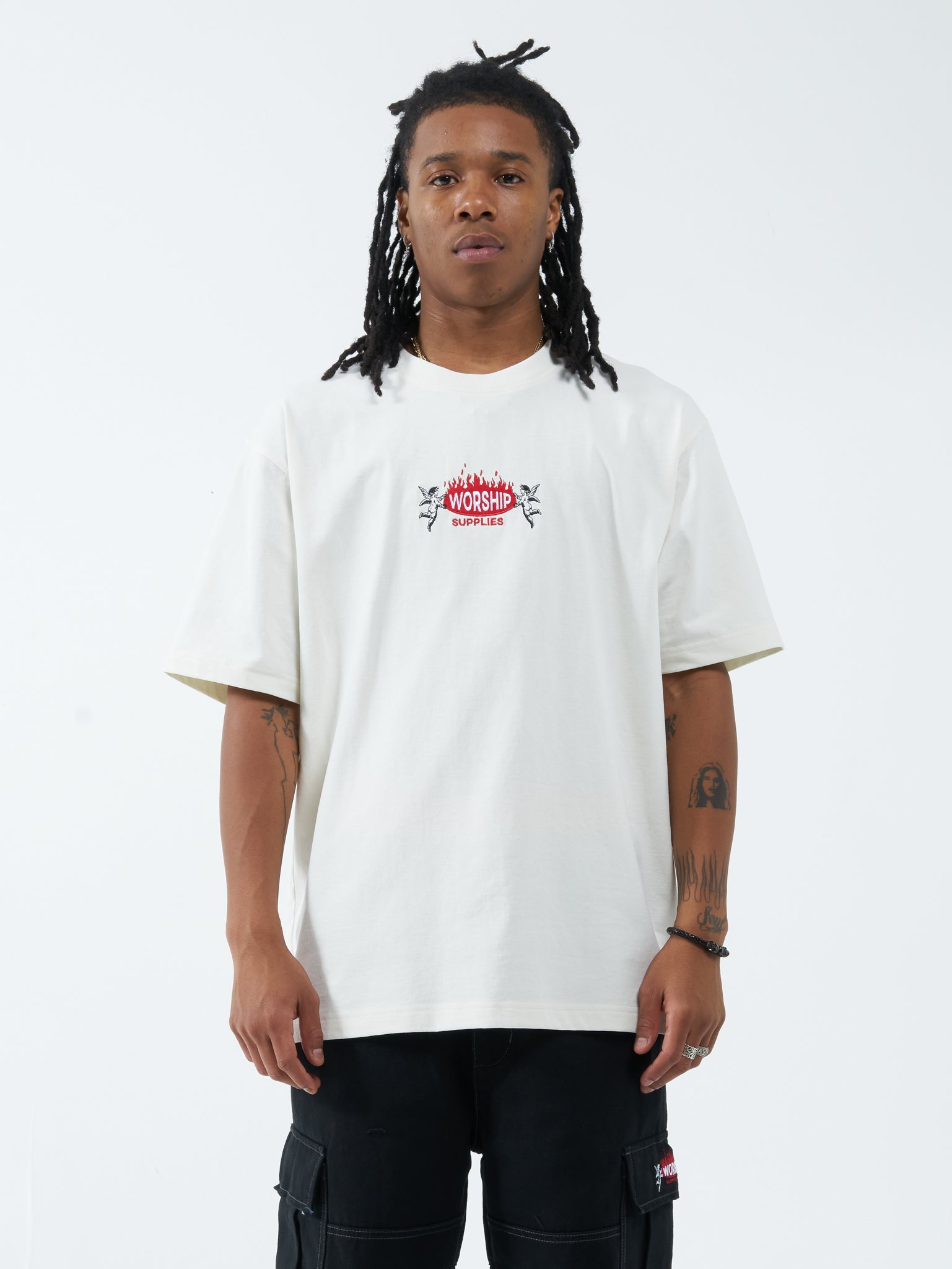 Hot Plate Tee - Bone