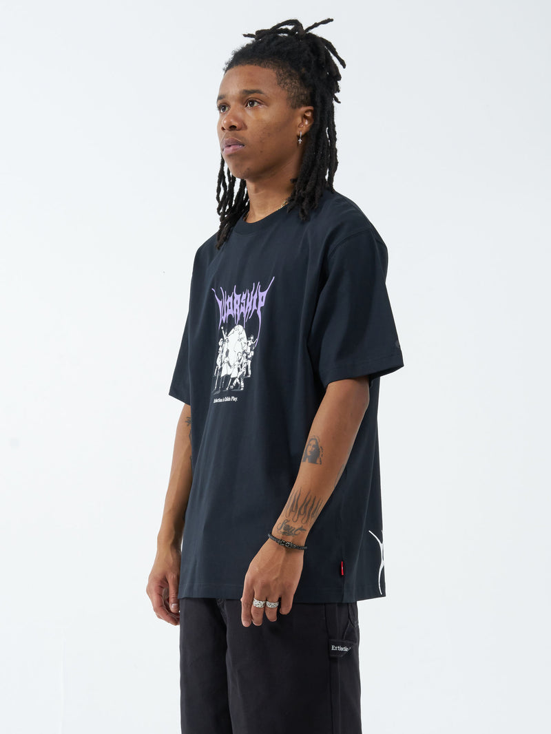 Childs Play Tee - Washed Black