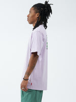 Stress Less Tee - Orchid Hush
