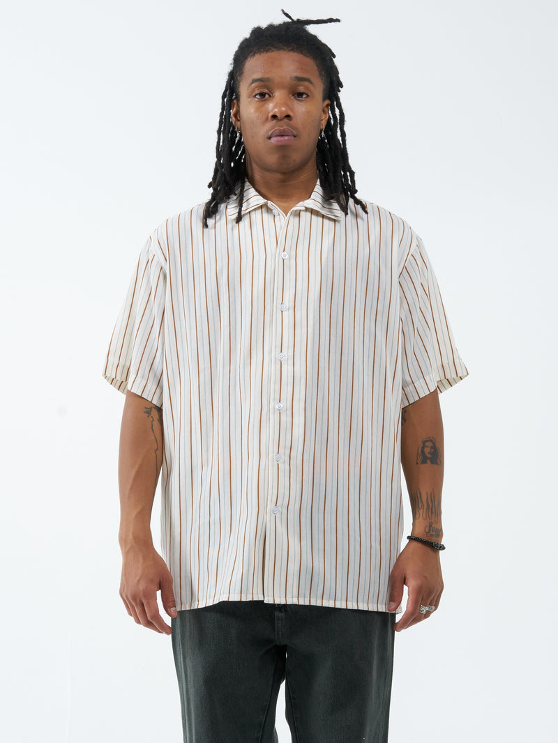 Bare Stripe Shirt - White Cap