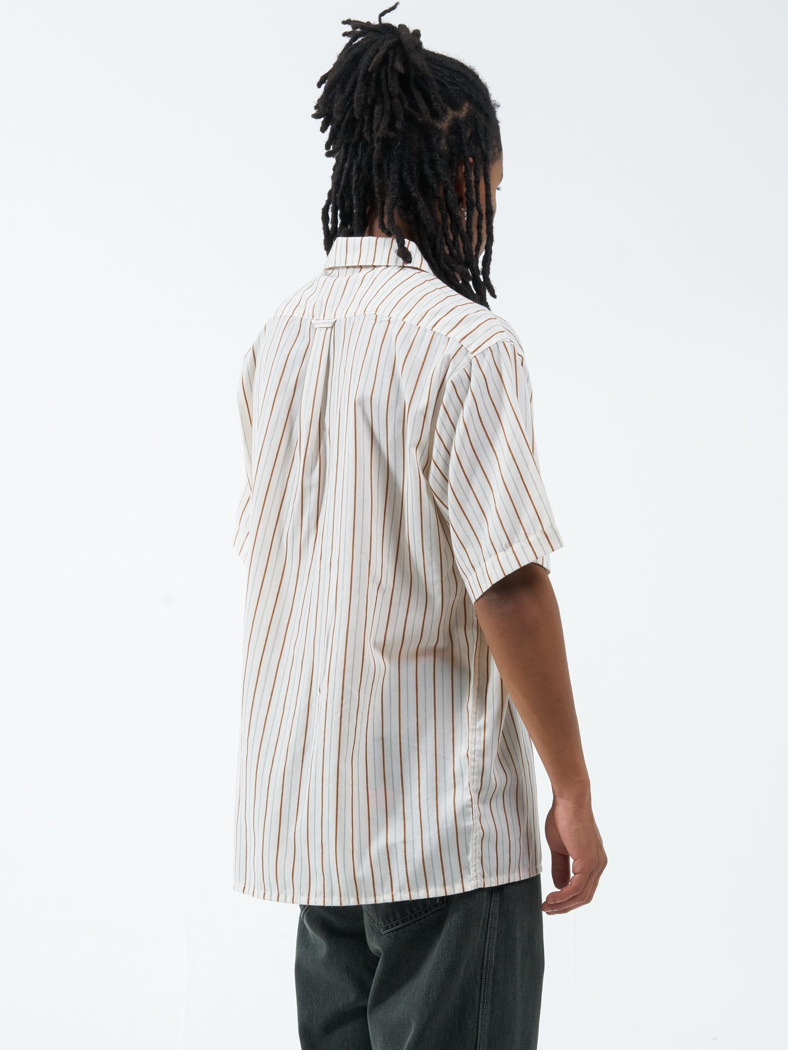 Bare Stripe Shirt - White Cap