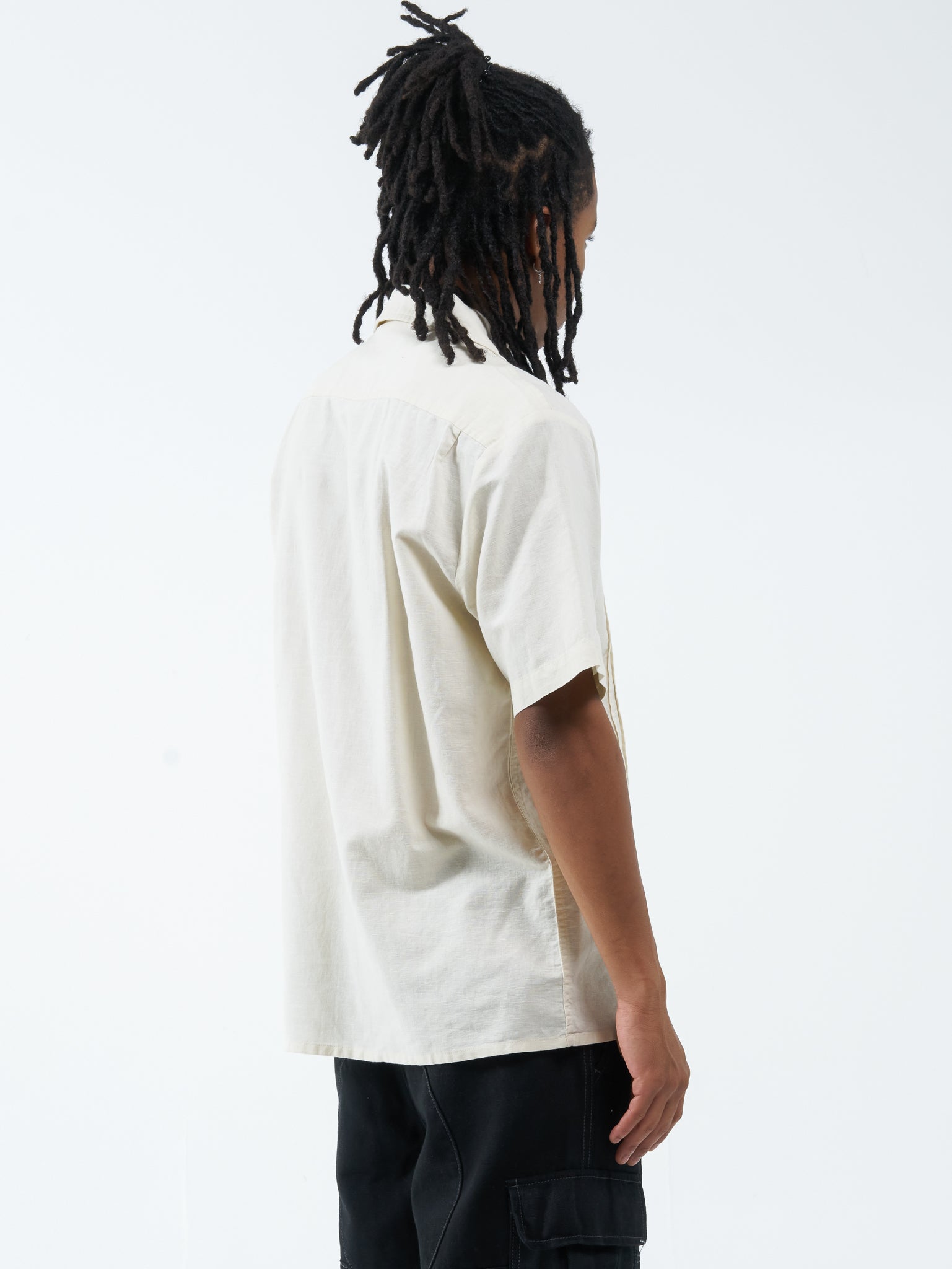 Hot Plate Linen Shirt - Bone