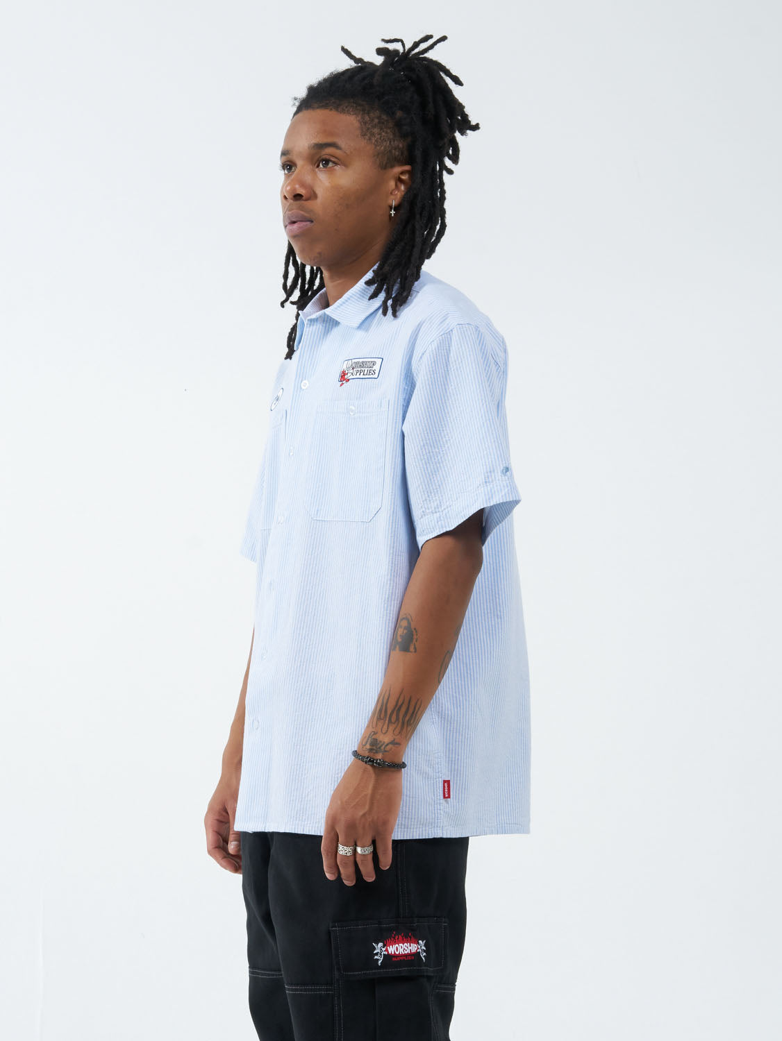 Tread Lightly Work Shirt - Float Blue