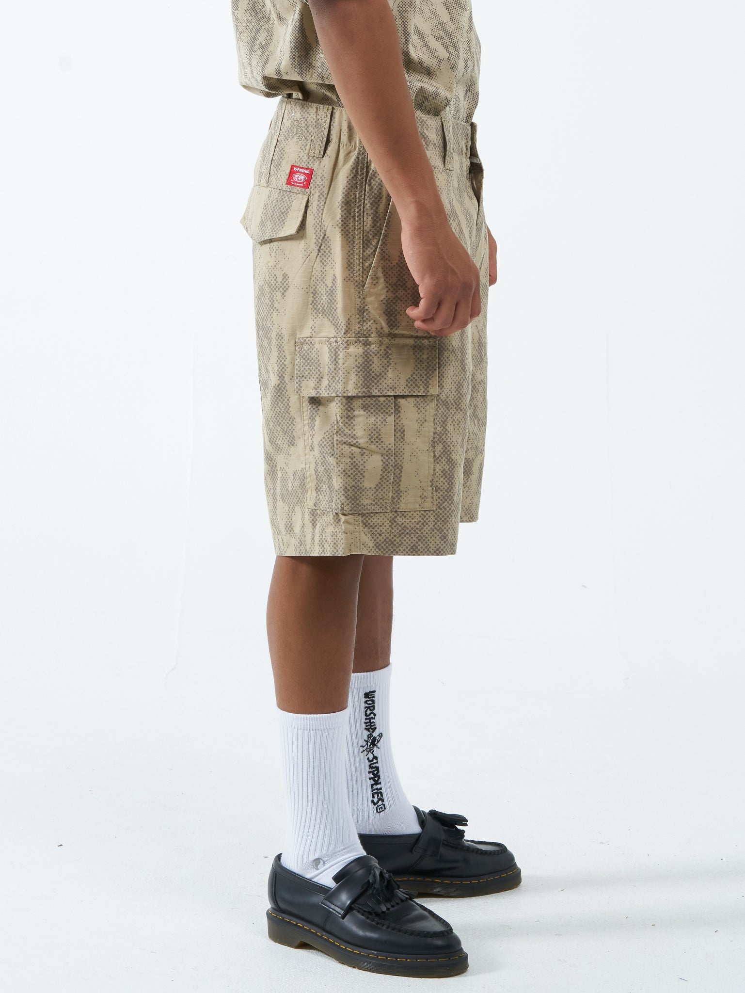 Five Pointer Cargo Short - Sandy Taupe