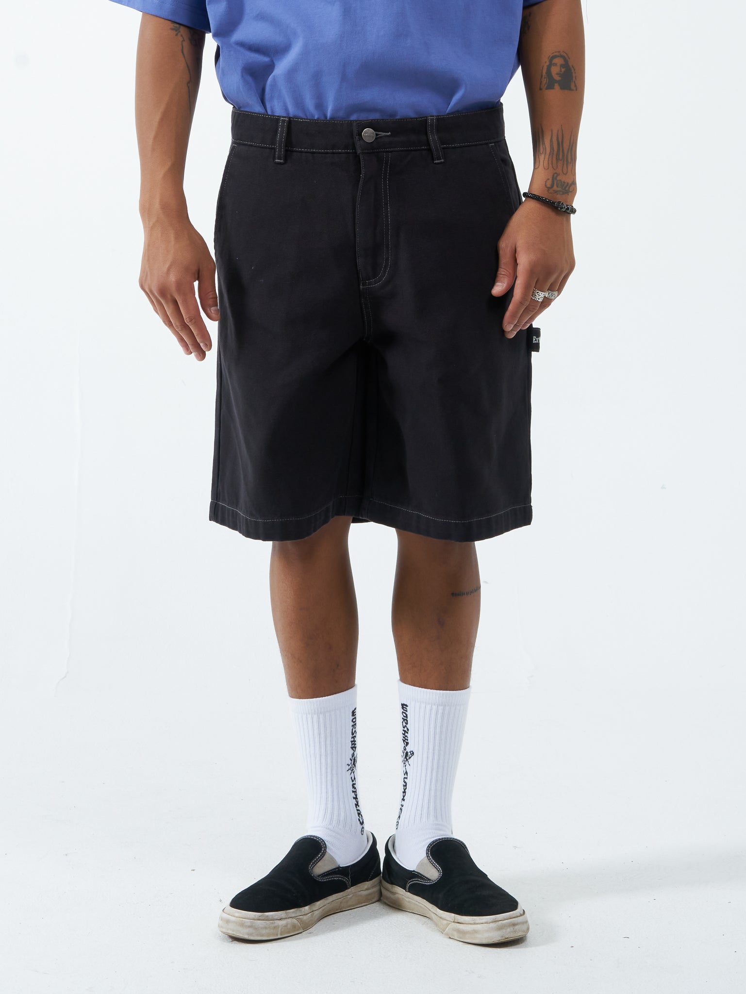 Childs Play Utility Short - Washed Black