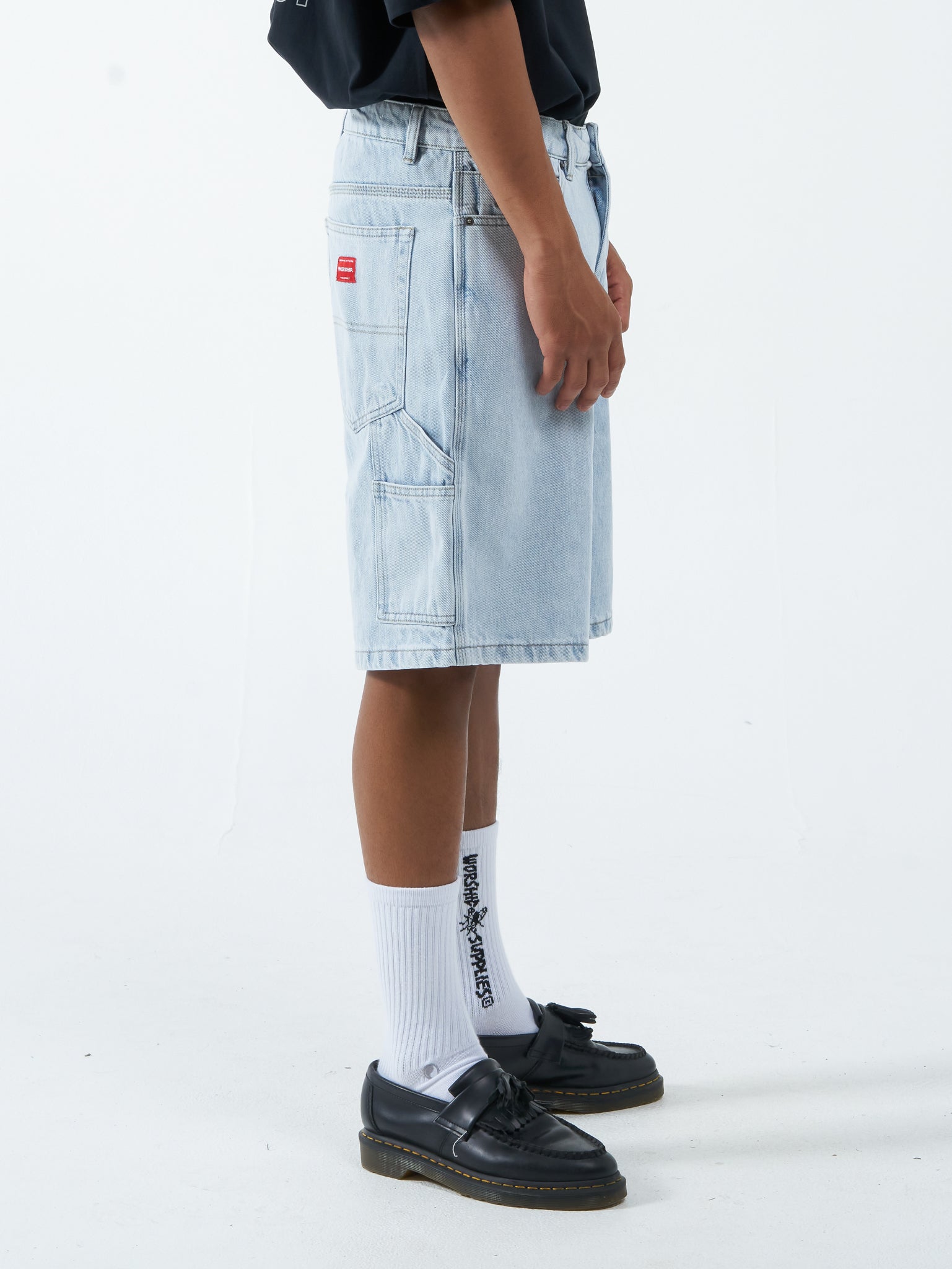 Lounger Jean Short - Vanish Blue