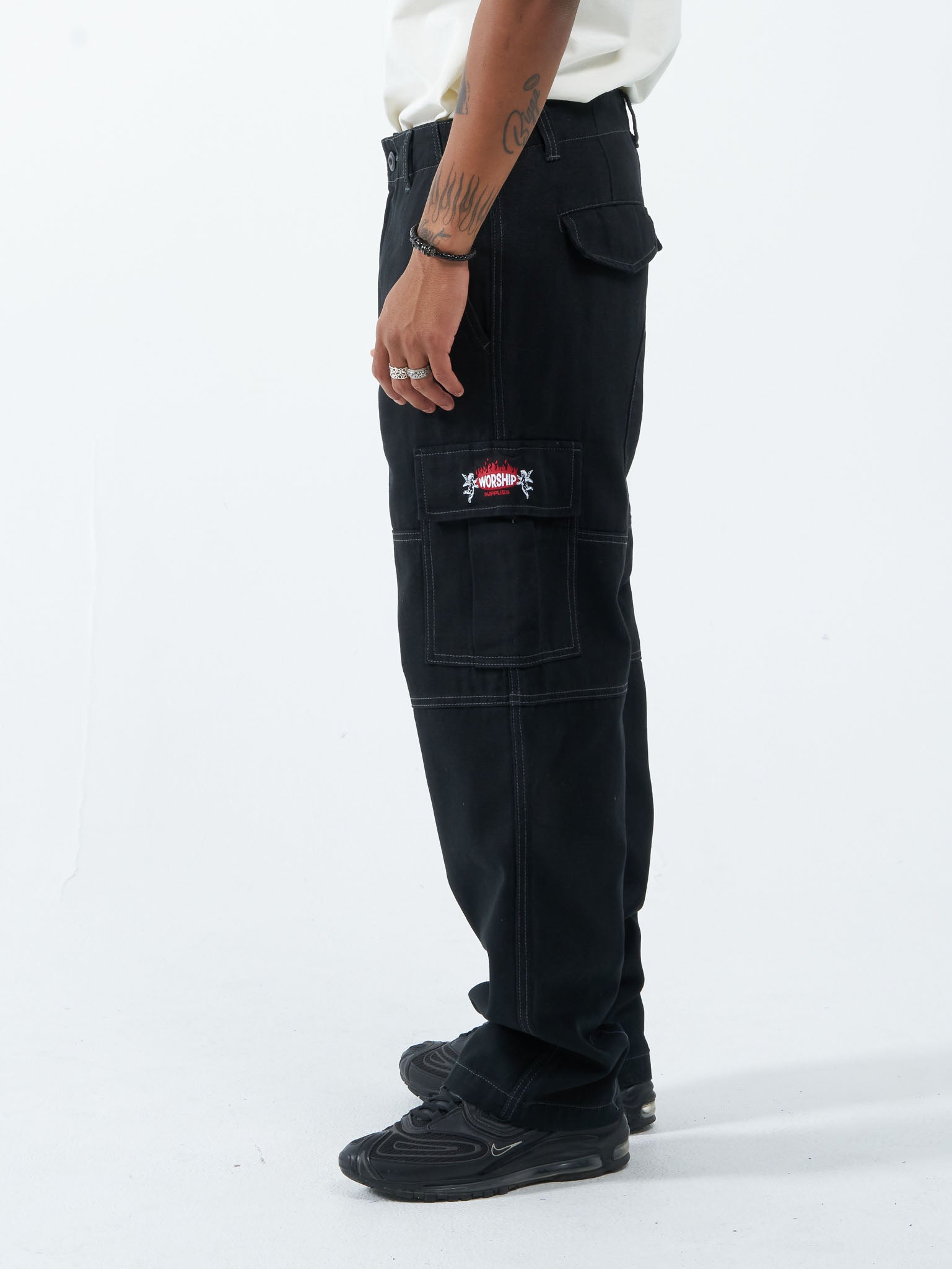 Hot Plate Cargo Pant - Black