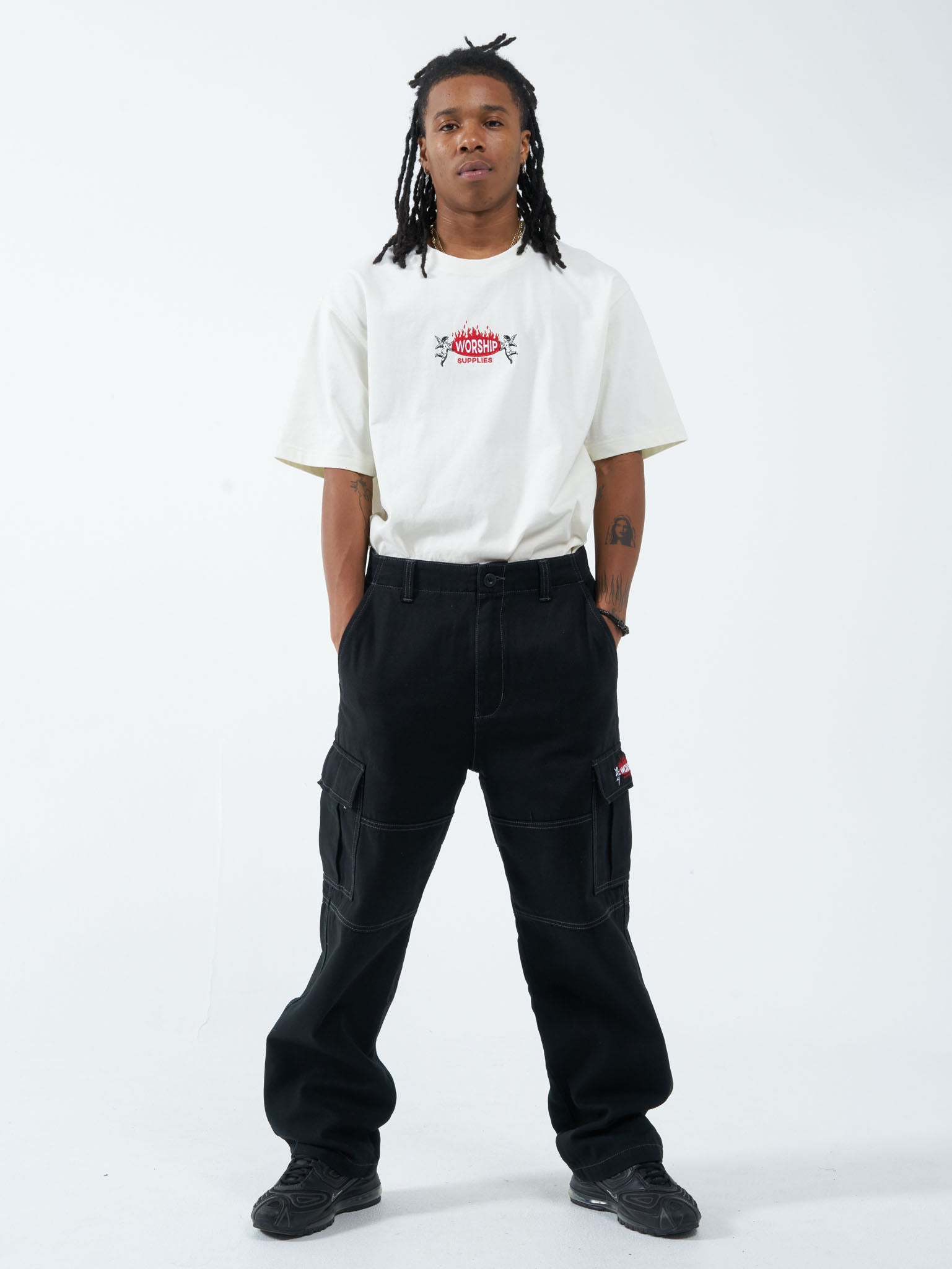 Hot Plate Cargo Pant - Black