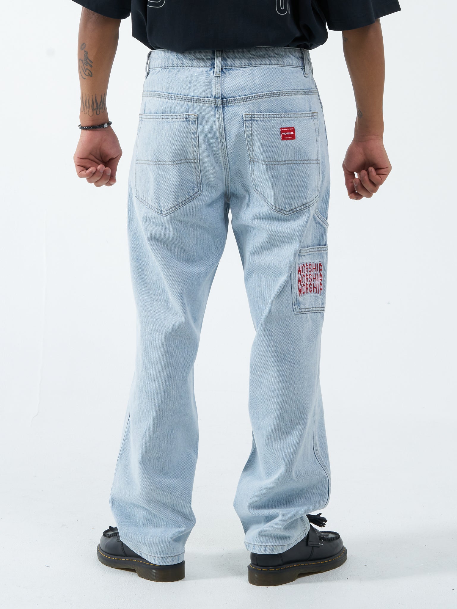 Worship Carpenter Pant - Vanish Blue