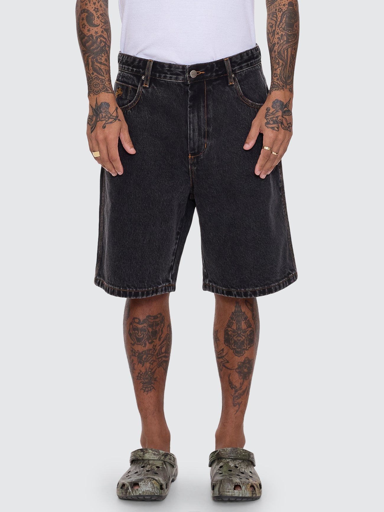 Big Dawg Jean Short - Black Rinse