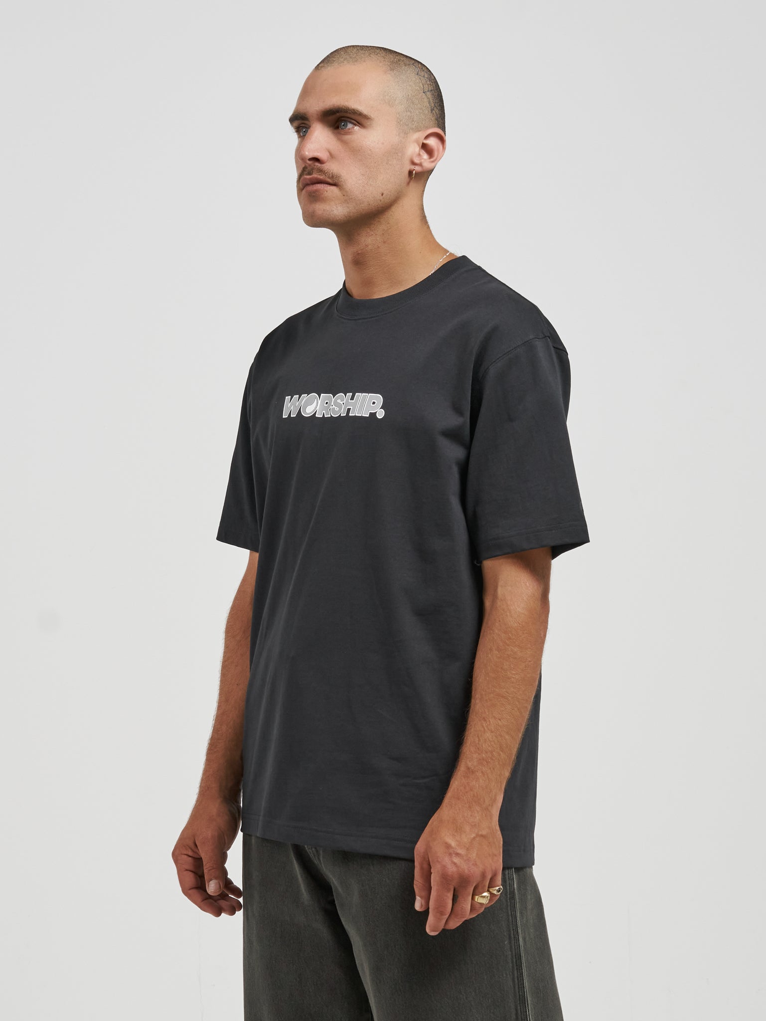 Core Tee - Washed Black