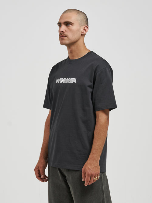Core Tee - Washed Black
