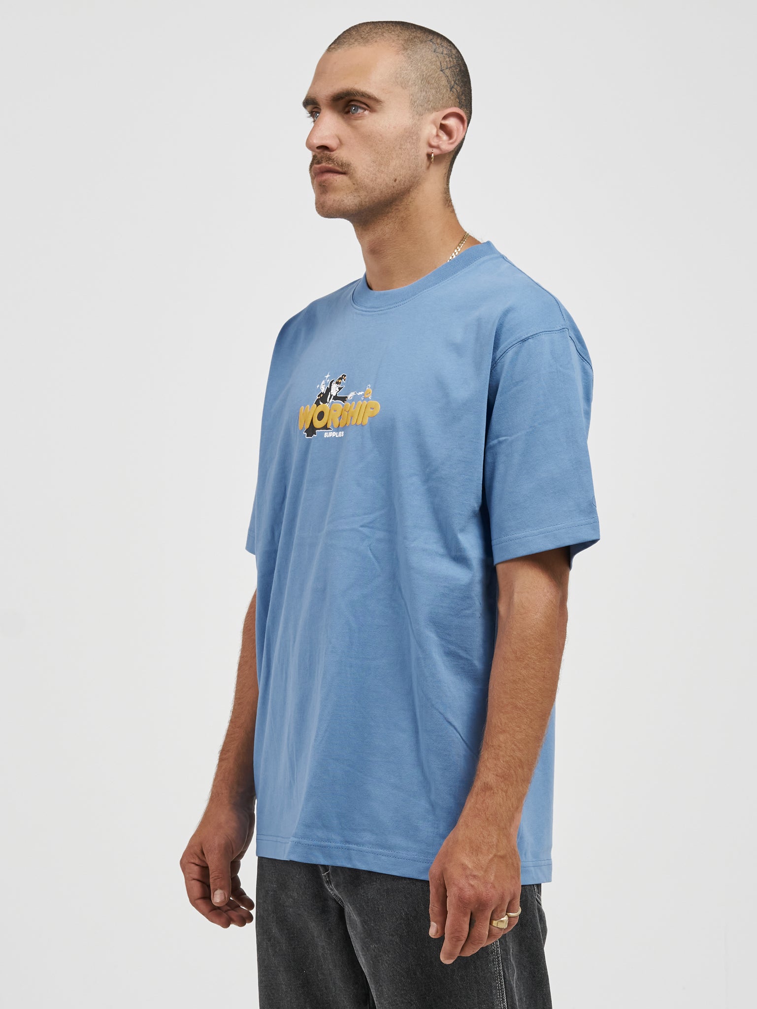 Hocus Pocus Tee - French Blue