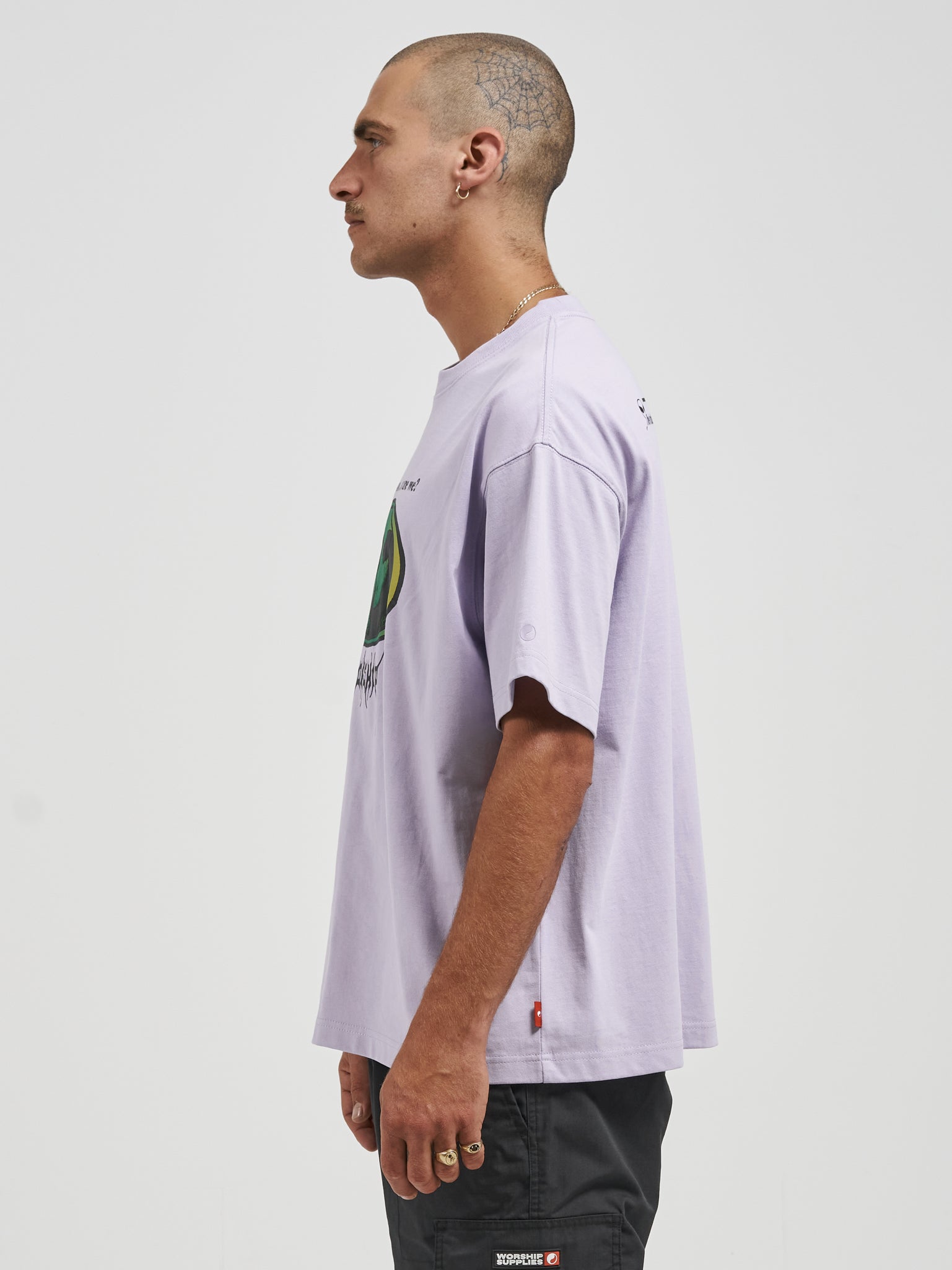 Zorg Oversize Tee - Lavender