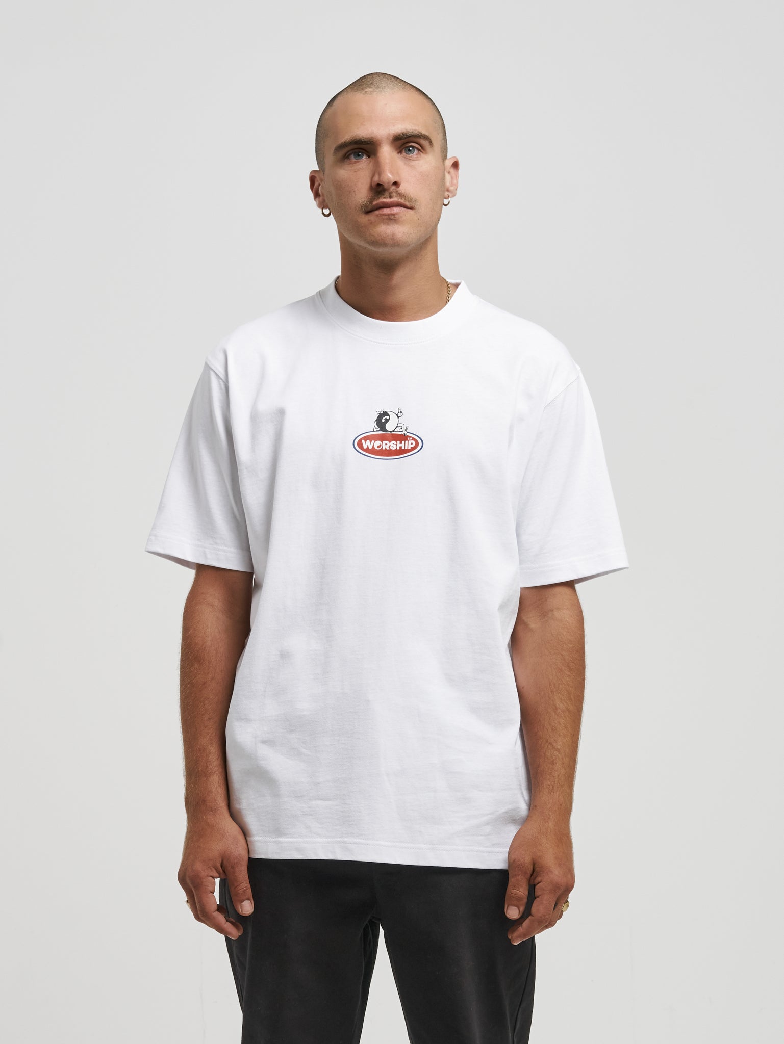 Tommy Gun Tee - White