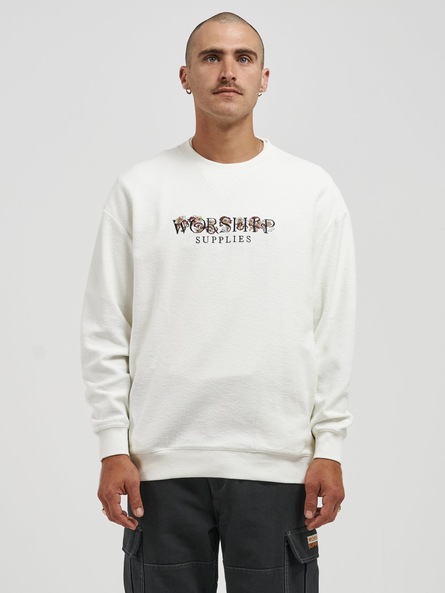 Community Crew Fleece - Bone