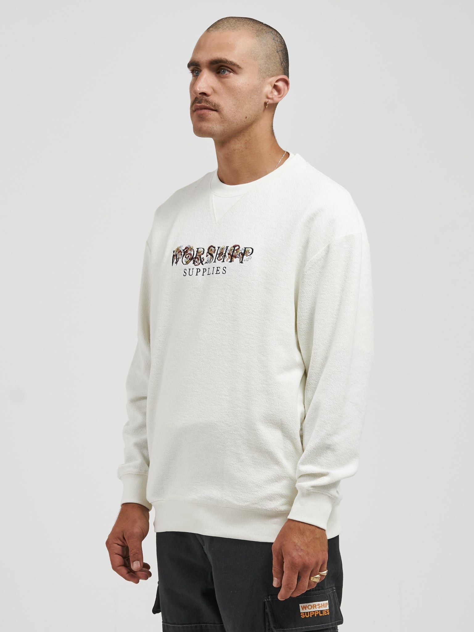 Community Crew Fleece - Bone