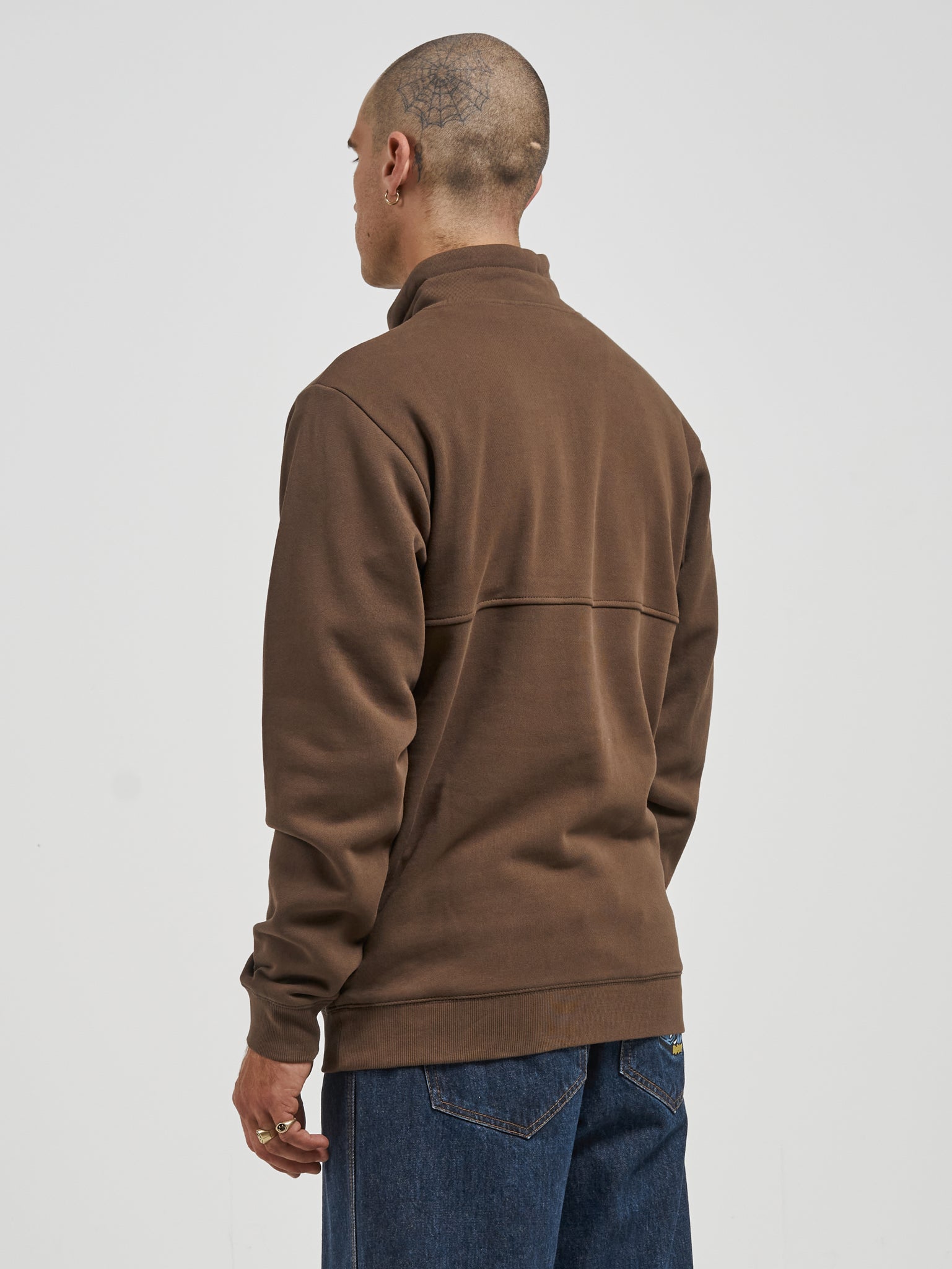 Badger Quarter Zip Fleece - Rain Drum