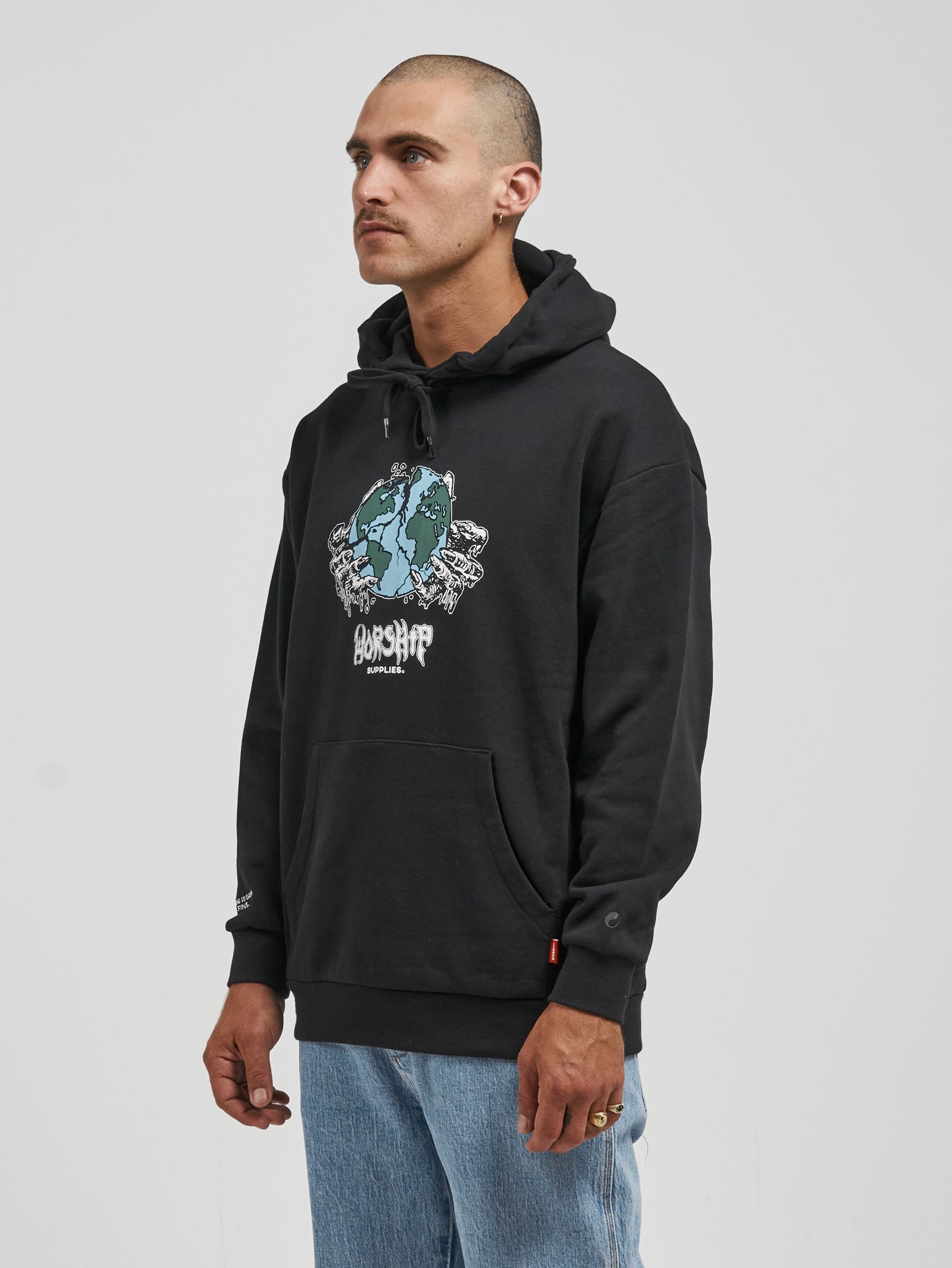 Split Decision Hood - Black