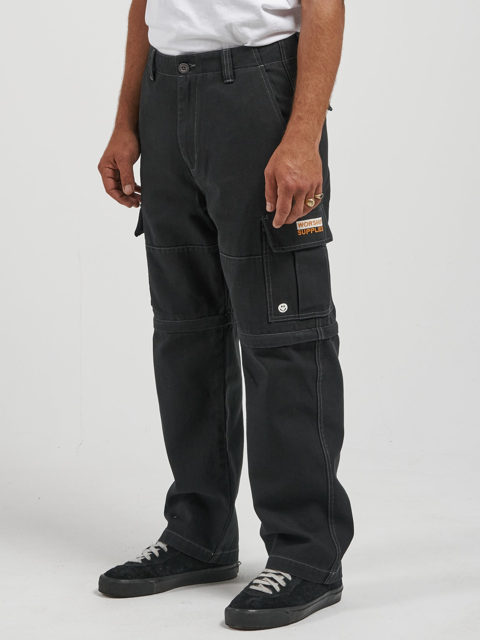 All Bark Cargo Pant - Black