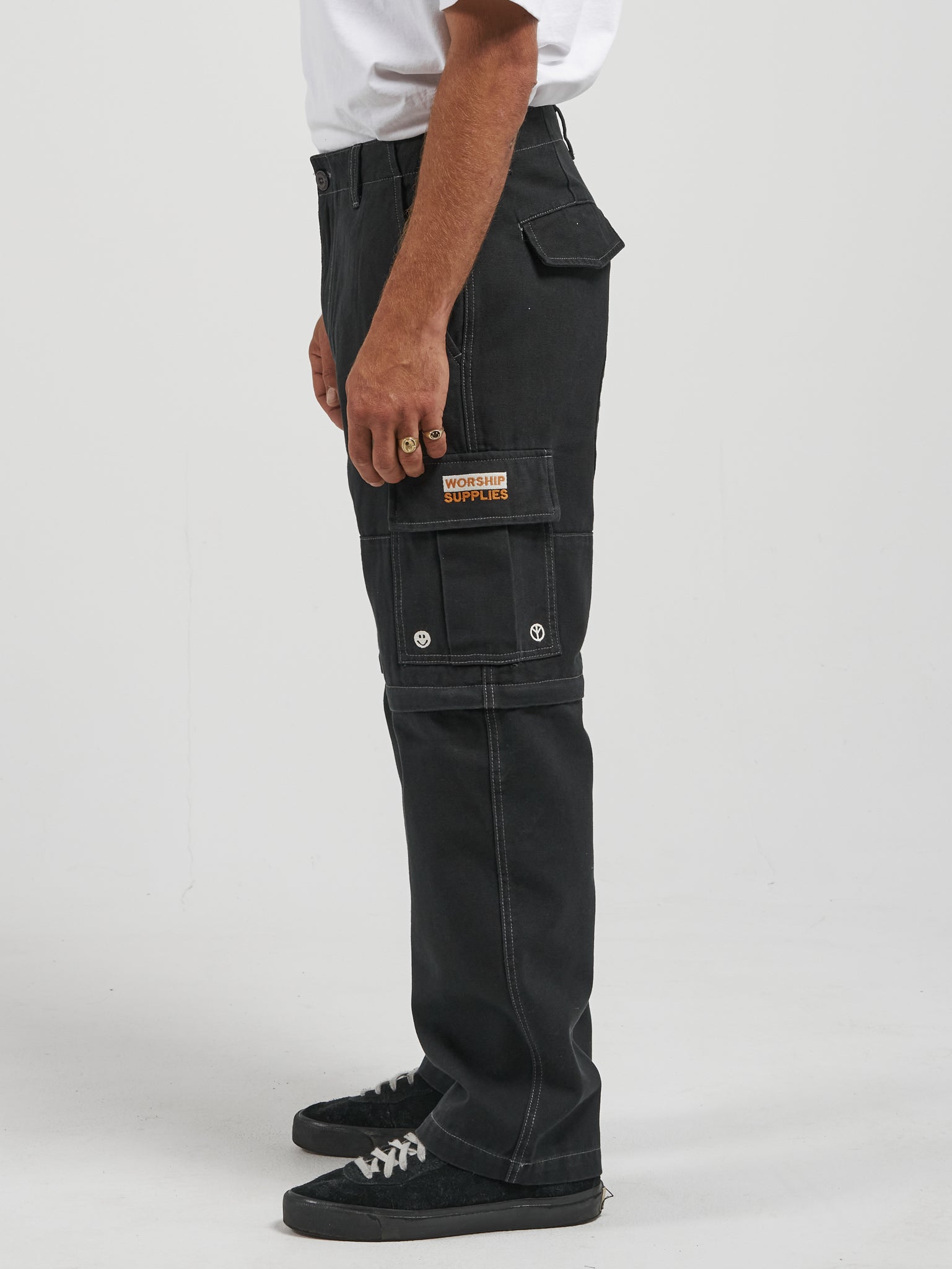 All Bark Cargo Pant - Black