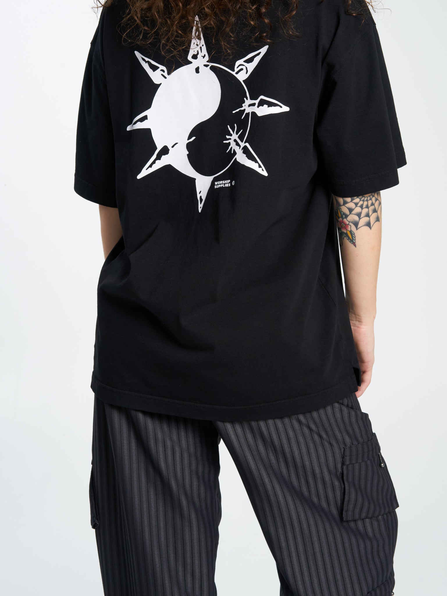 Destino Oversized Tee - Black