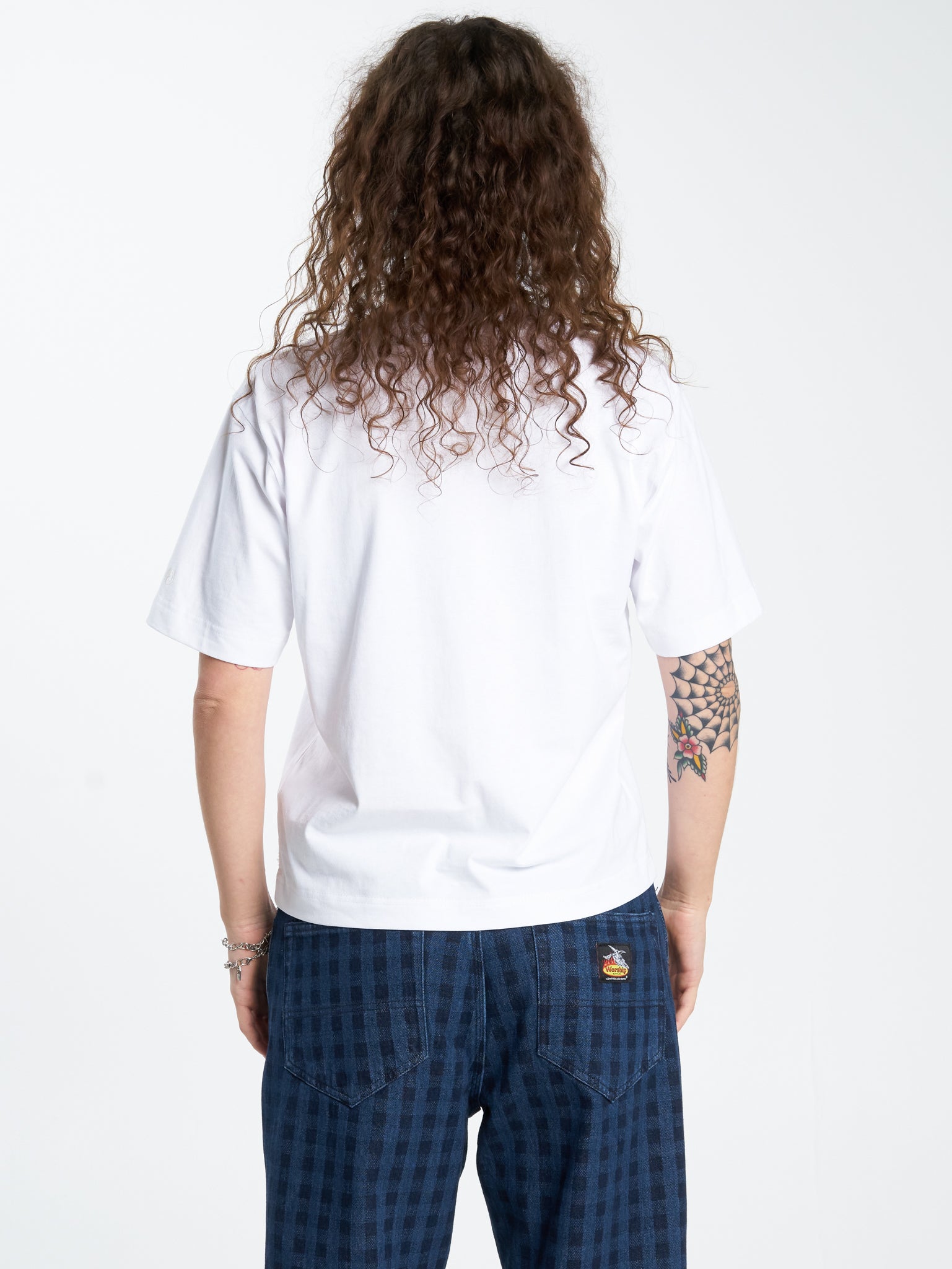 Controlled Burn Regular Fit Tee - White