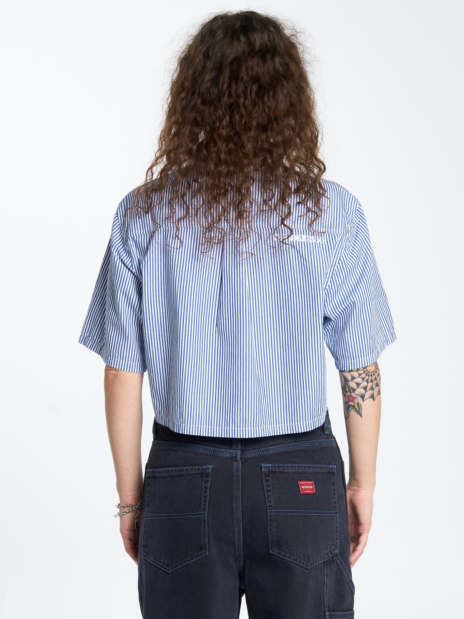 Die Laughing Box Fit Shirt - Blue