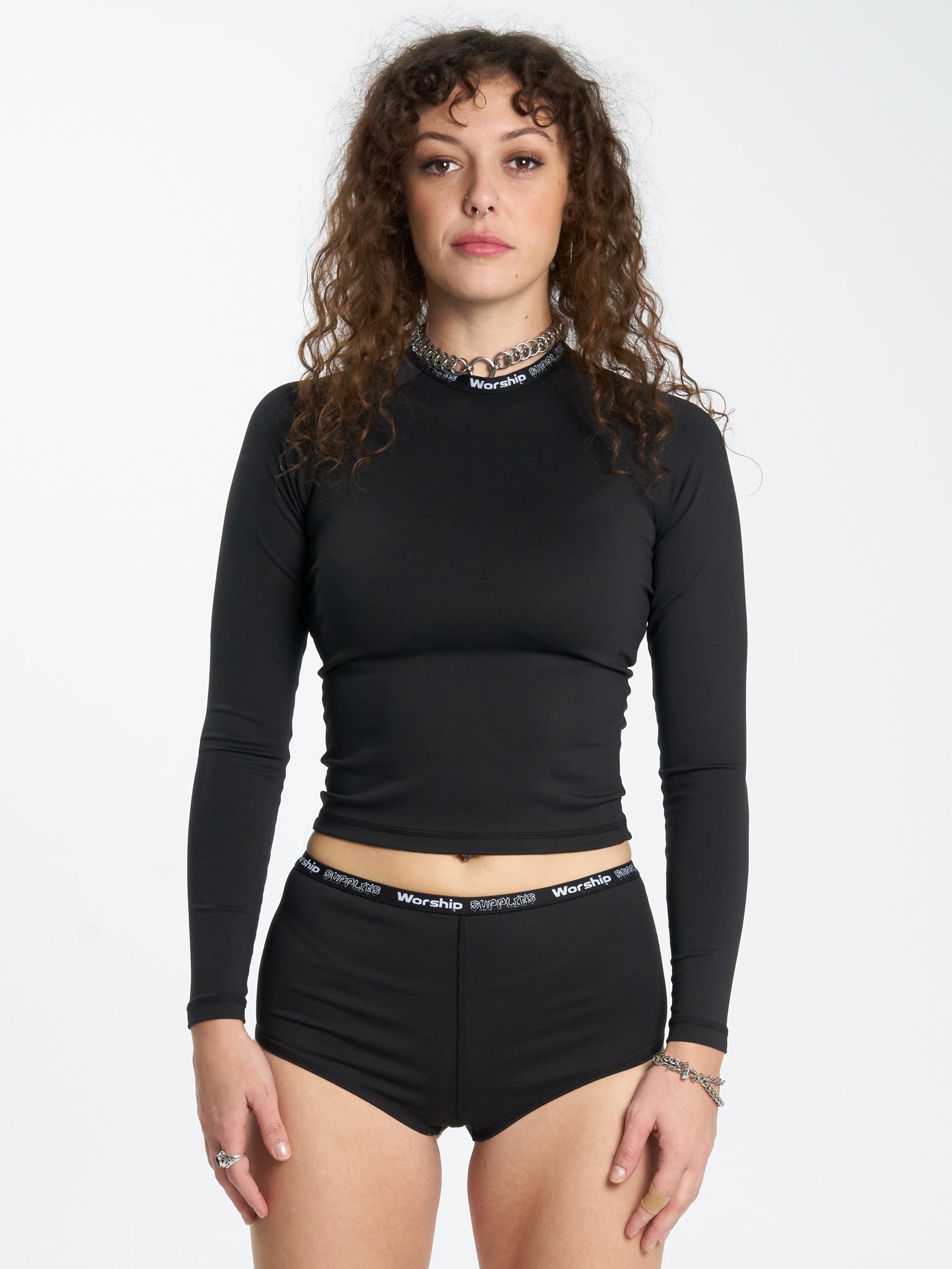 Rapid Long Sleeve Top - Black