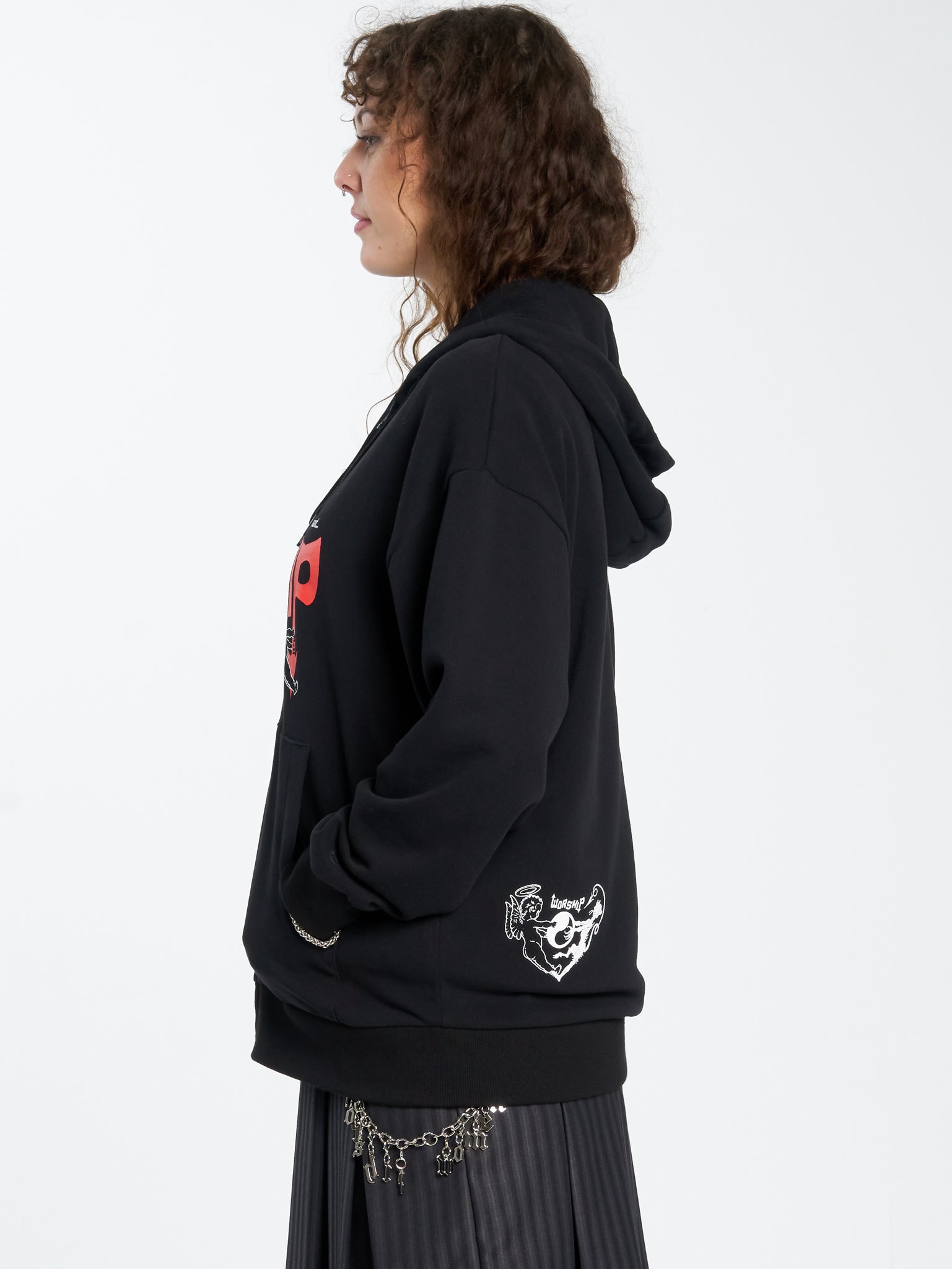 Purgatory Zip Front Hood - Black