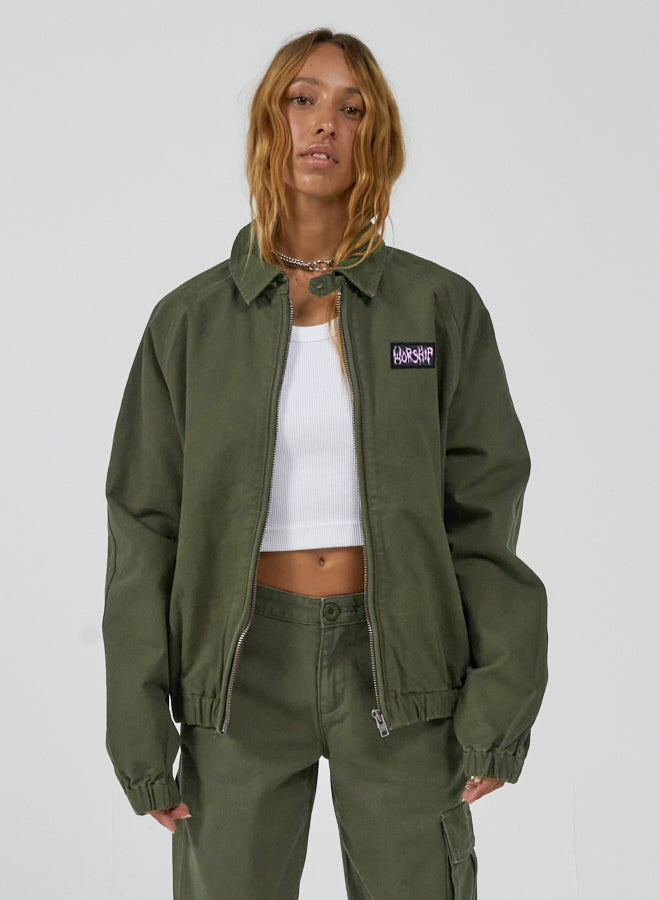 Pond Scum Drizzler Jacket - Pond Green