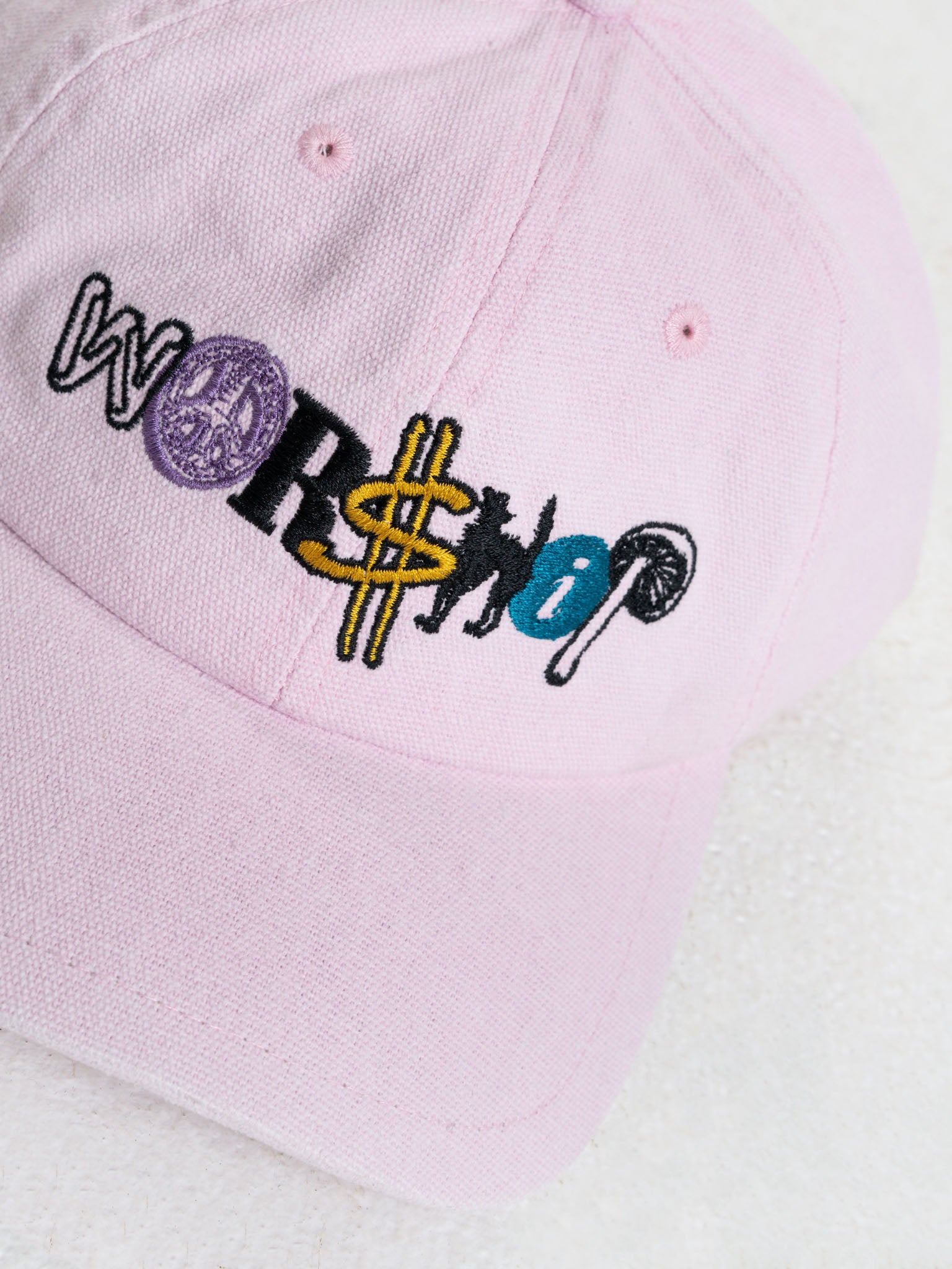 Jumble 6 Panel Cap - Ballerina