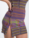 Allsorts Knit Mini Dress - Candy Plaid
