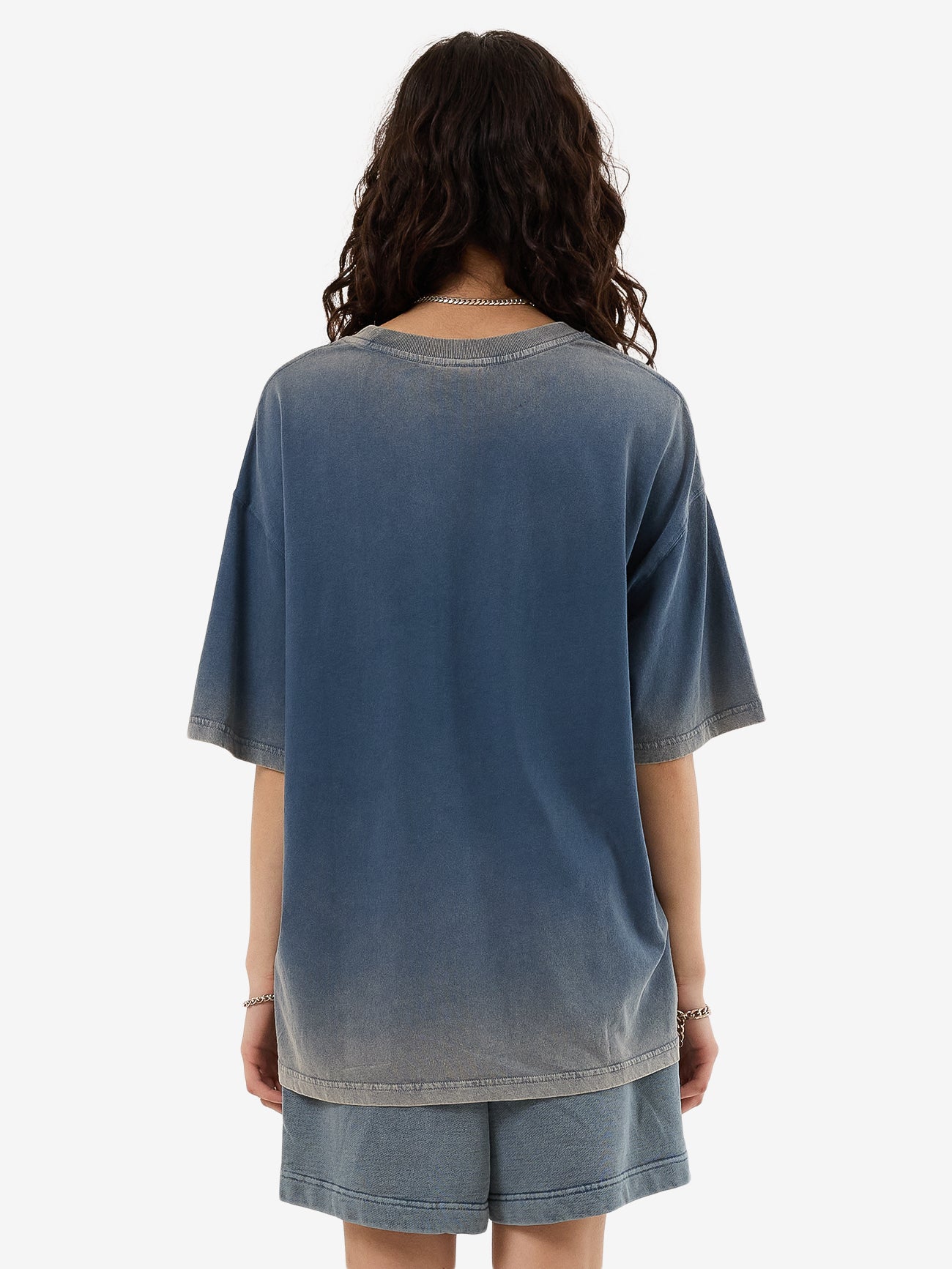 Summons Relaxed Fit Tee - Glazed Blue 4