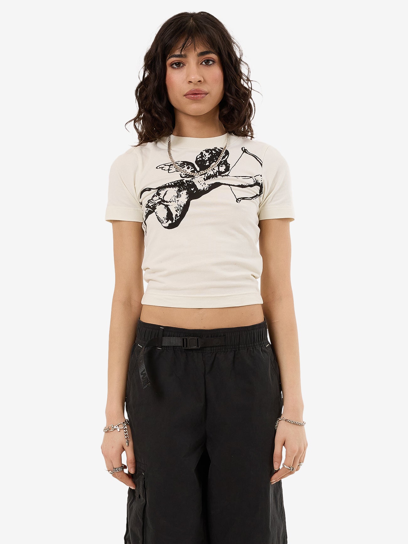 Cherub Slim Fit Tee - Bone 4