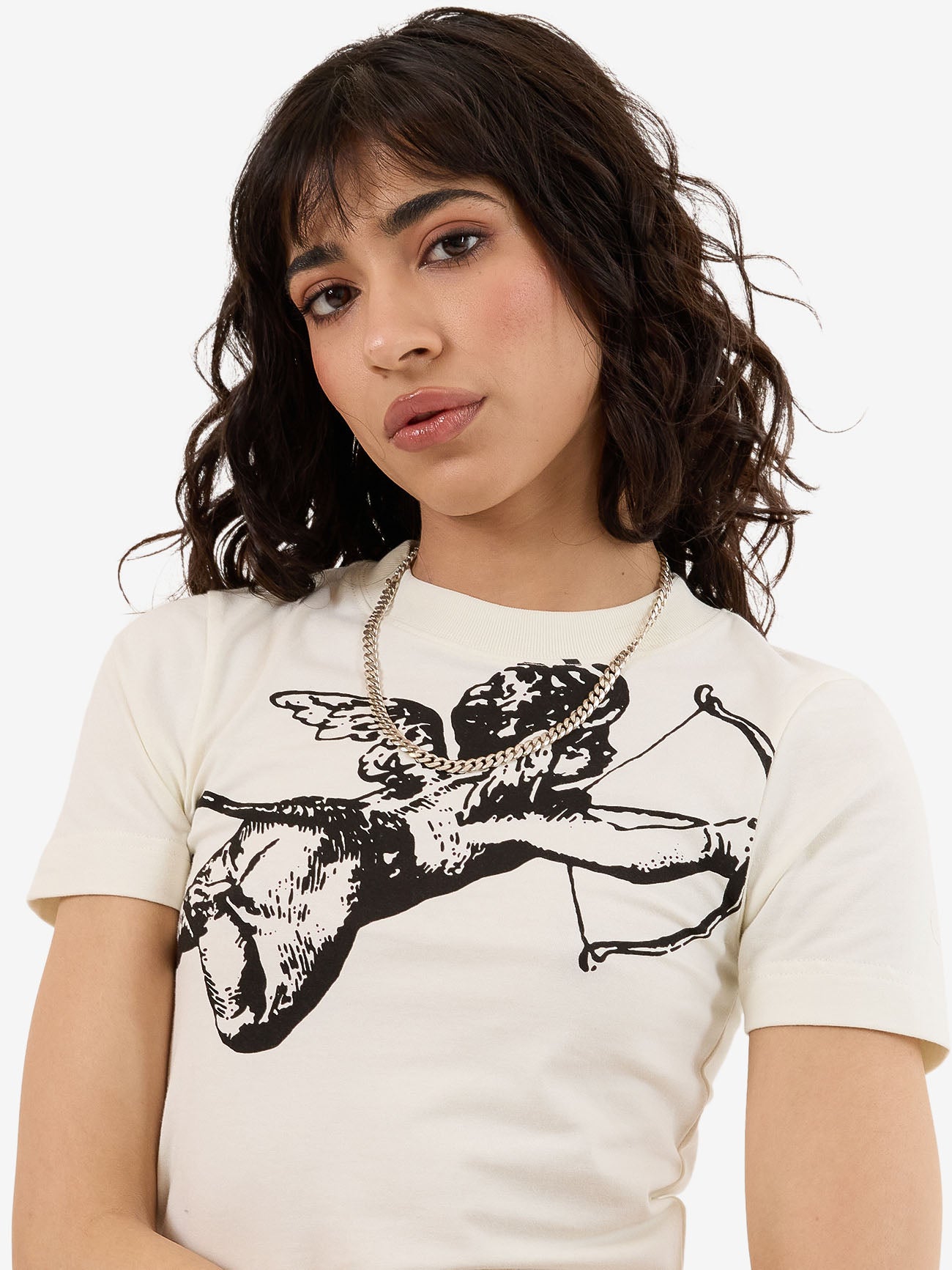 Cherub Slim Fit Tee - Bone 4