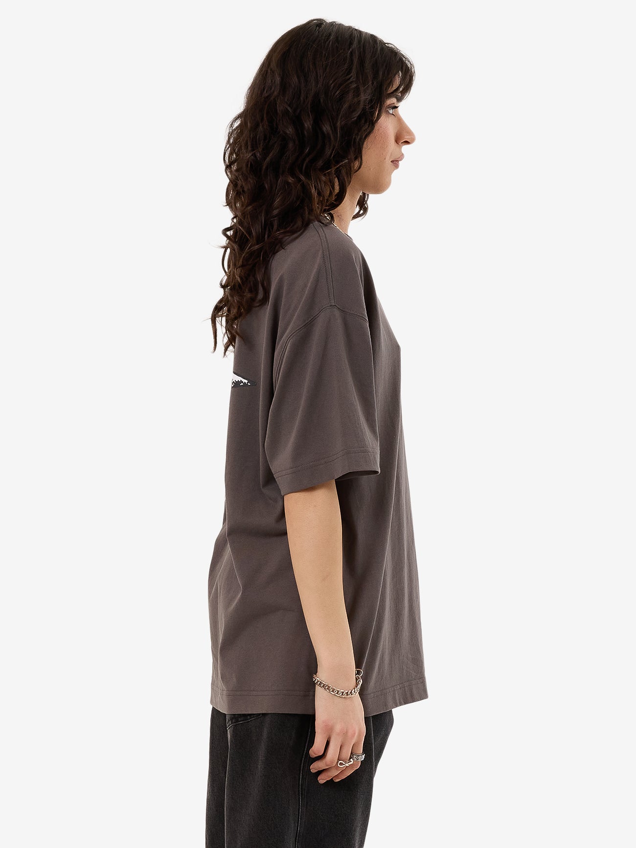 Nuclear Relaxed Fit Tee - Worn Black 4