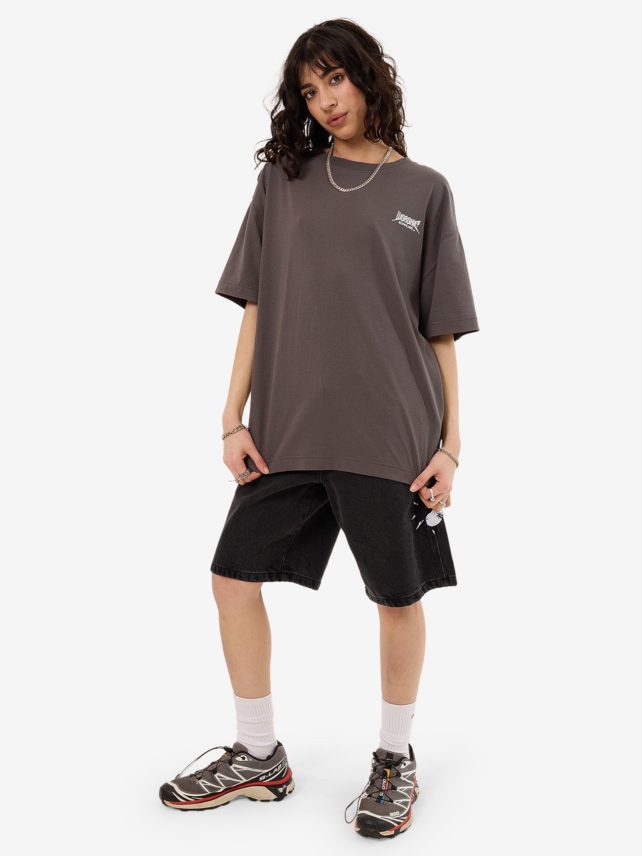 Nuclear Relaxed Fit Tee - Worn Black 4