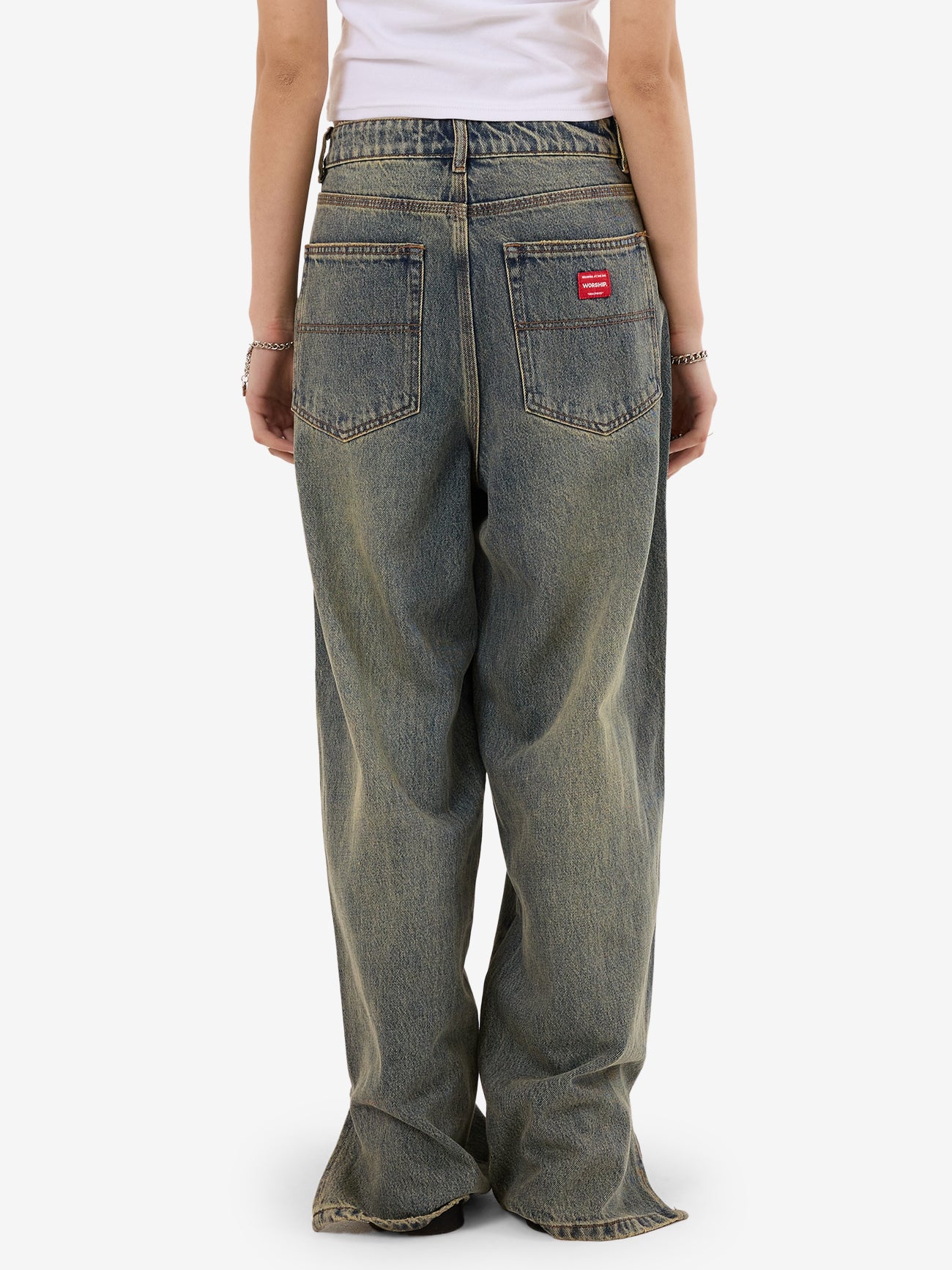 Messenger Big Baggy Split Jean - Corrosive 4