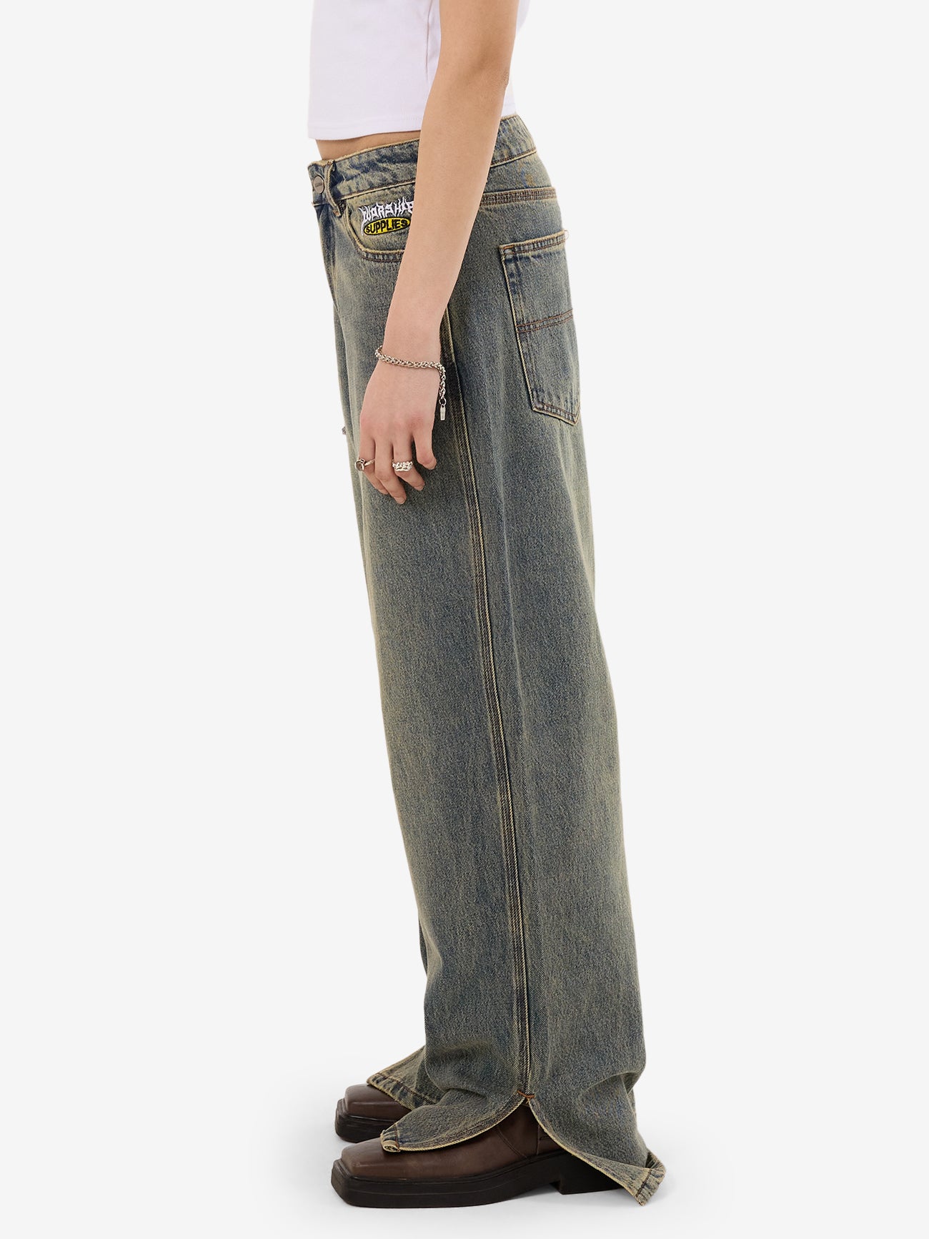 Messenger Big Baggy Split Jean - Corrosive 4