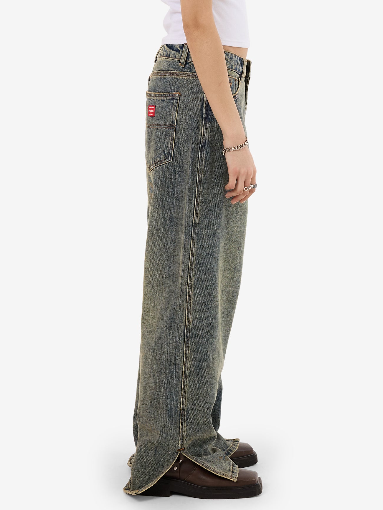 Messenger Big Baggy Split Jean - Corrosive 4