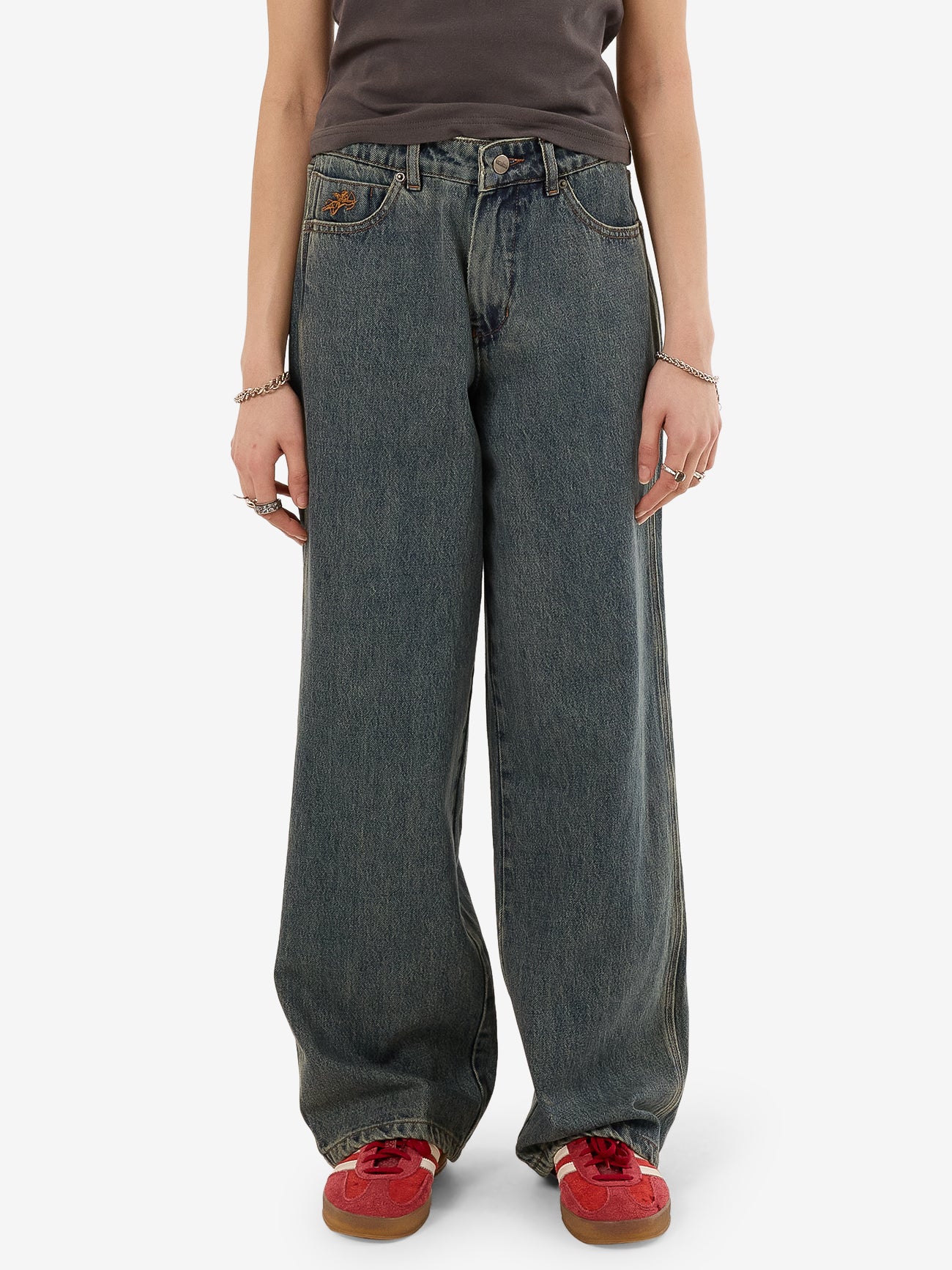 Be Cool Sloucher Jean in Blue | Worship Supplies