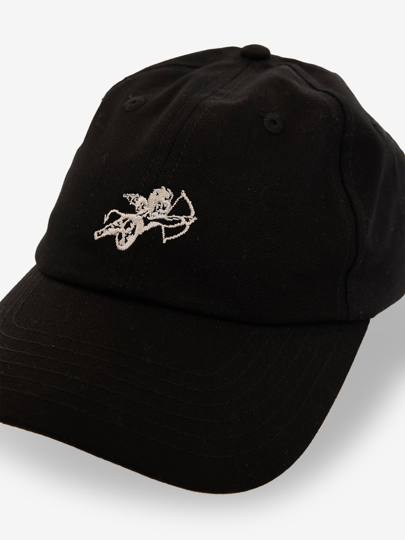 Cherub Canvas Dad Hat - Black One Size