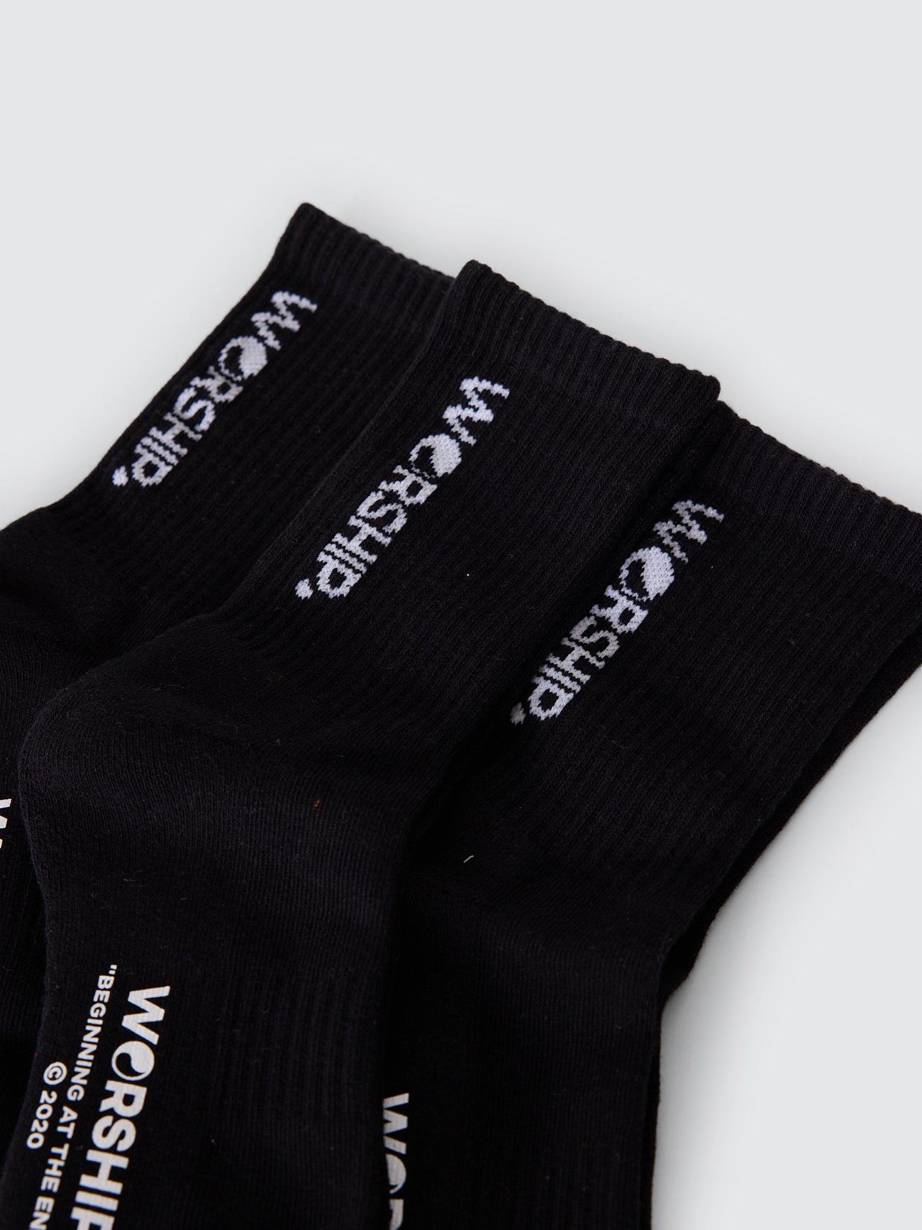 Womens Core Socks 3 Pack - Black