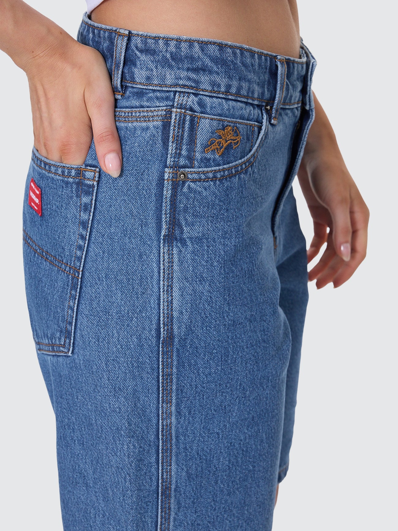 Sloucher Short - Sky High Blue