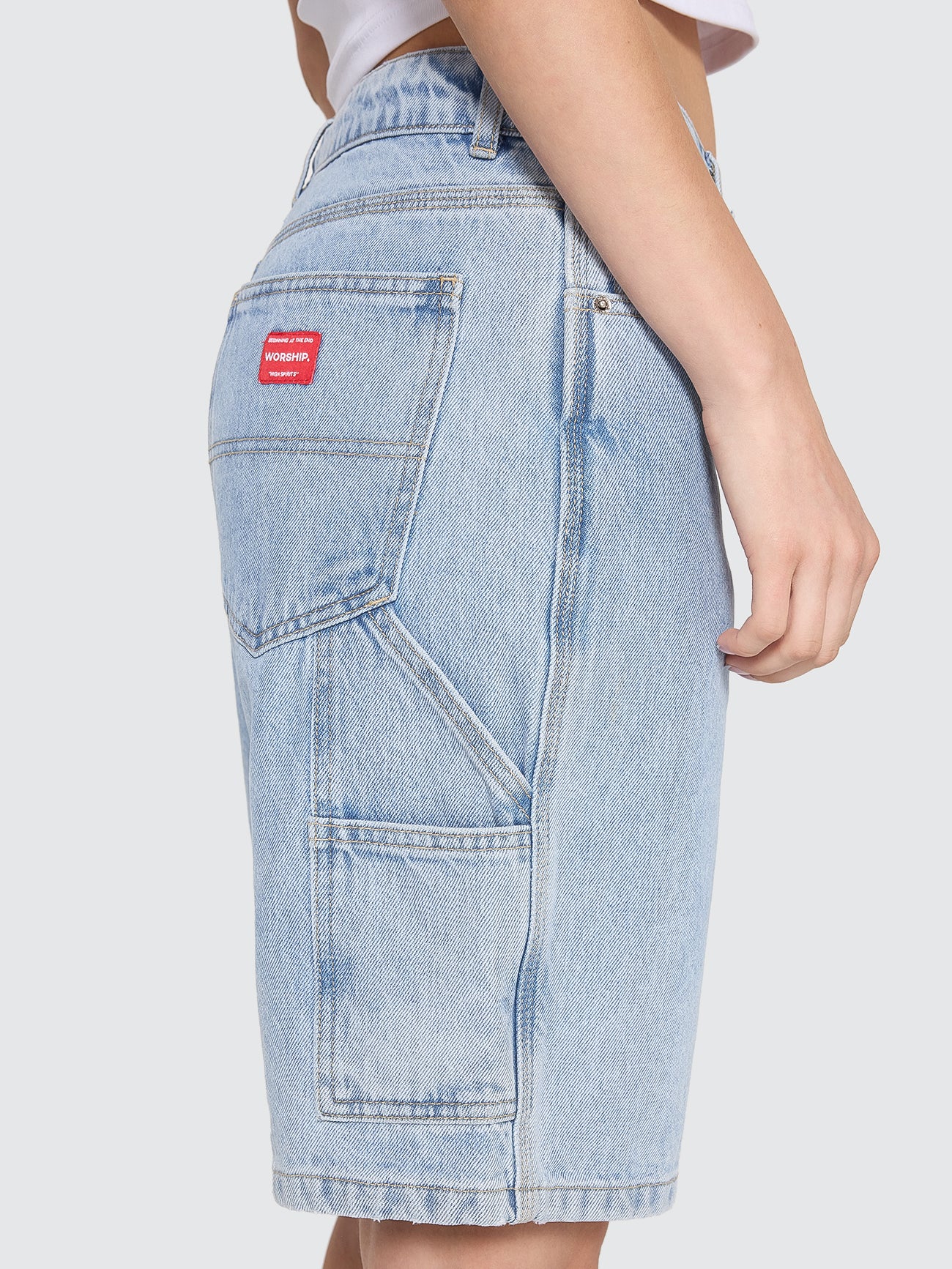 Carpenter Short - Worship Worn Blue 4