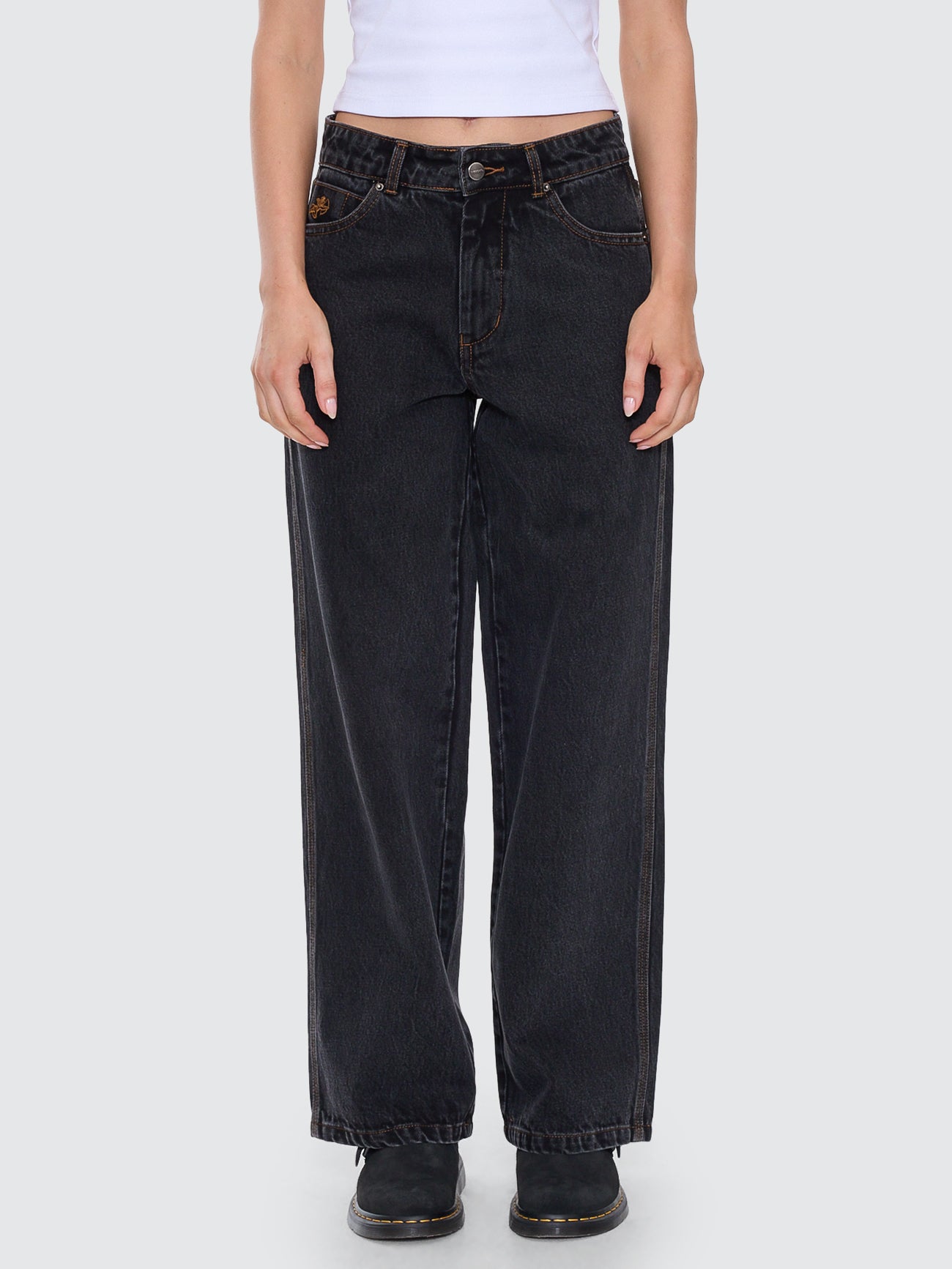 Sloucher Jean - Black Rinse 4